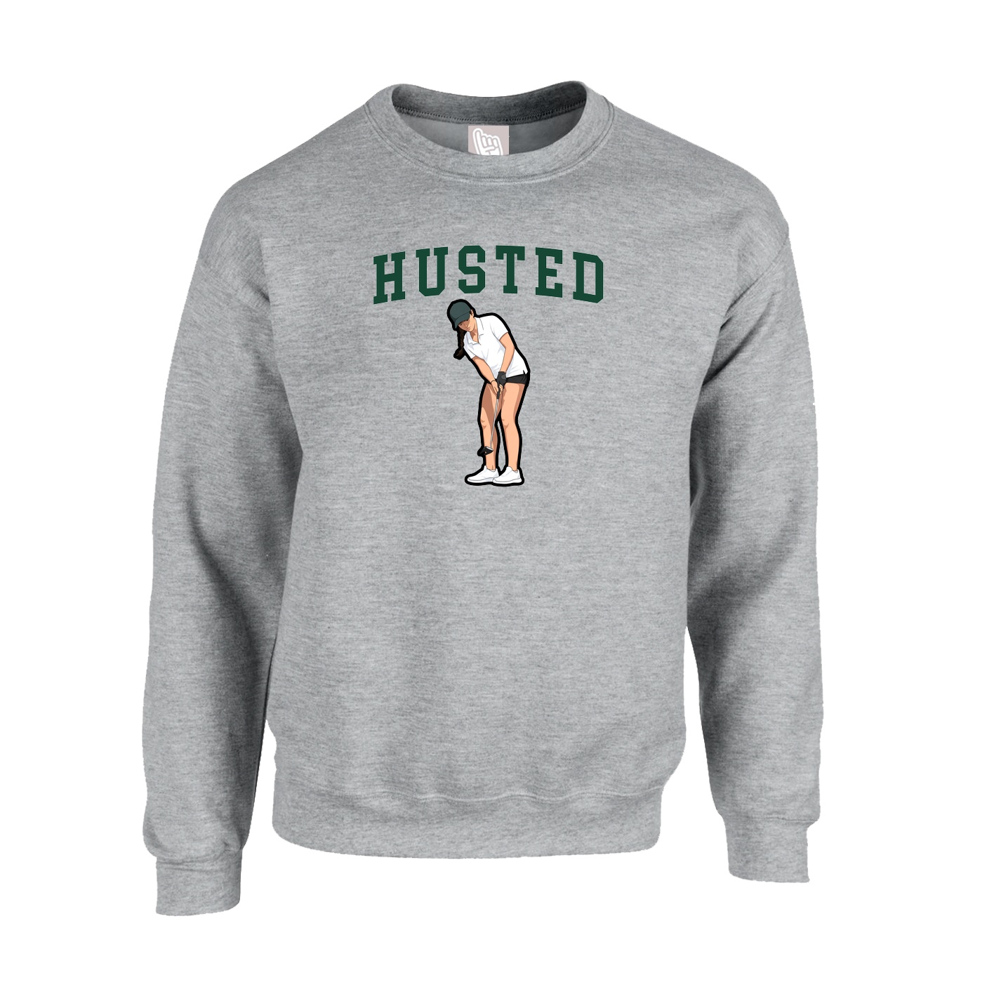 Fleece Crew — Shirsey in Grey