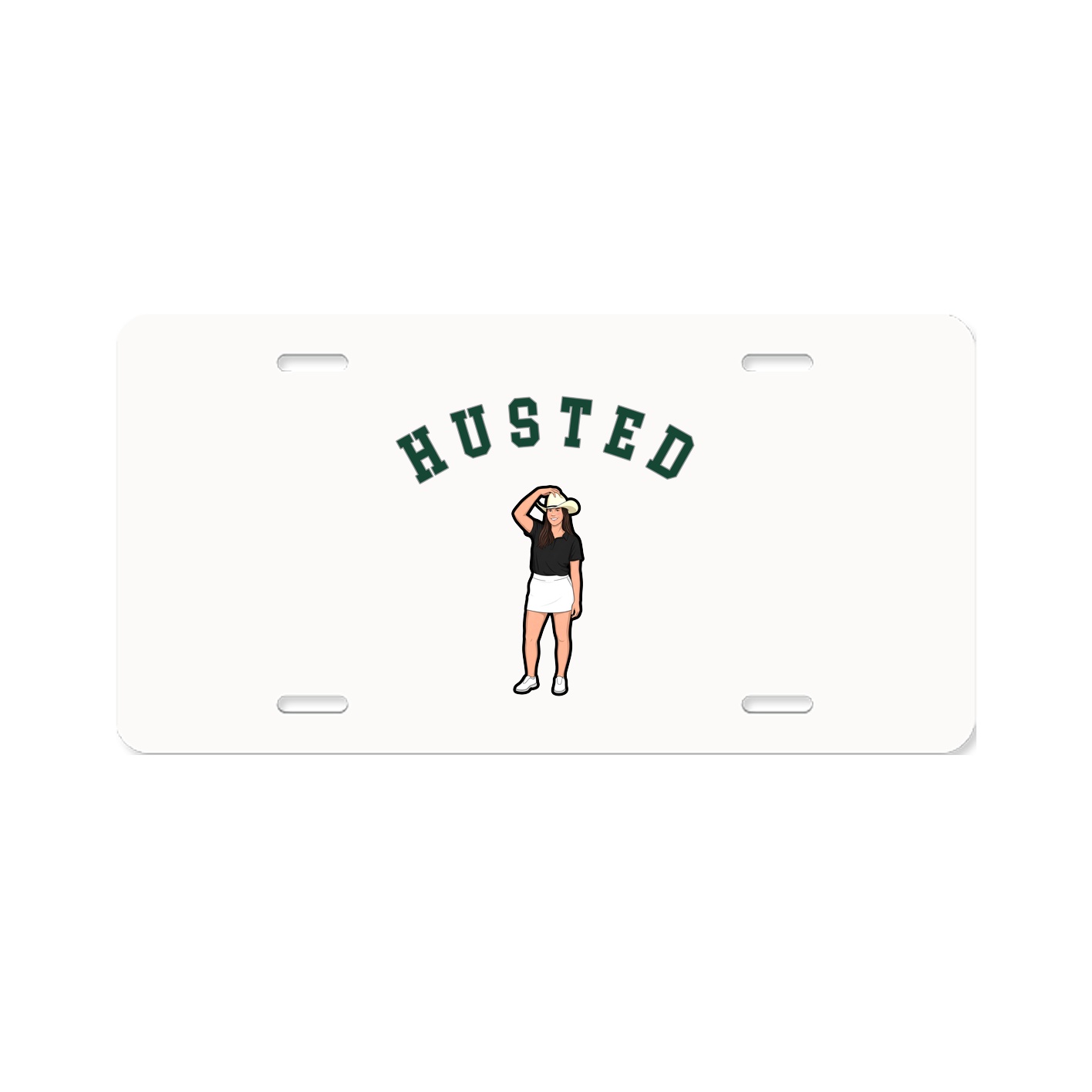 License Plate — Shirsey Arch in Classic