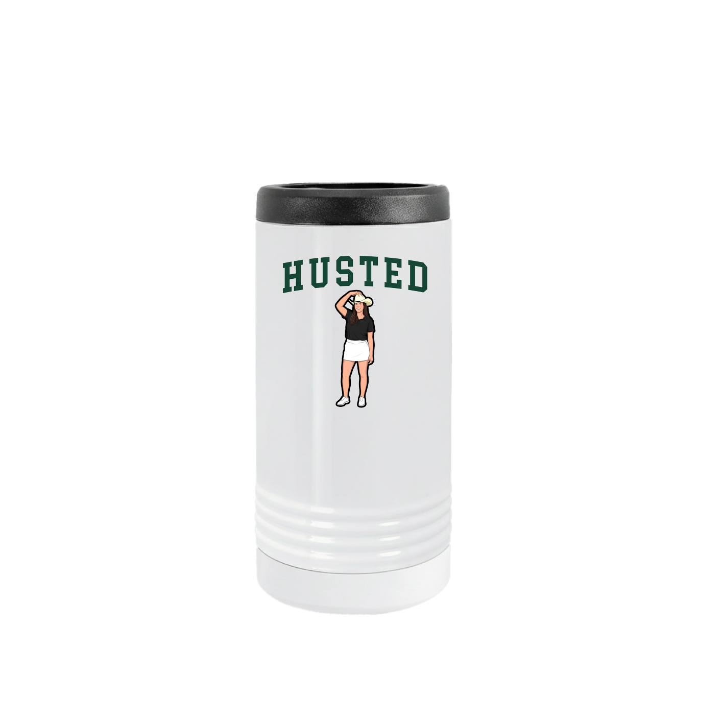 Slim Beverage Holder — Shirsey in White