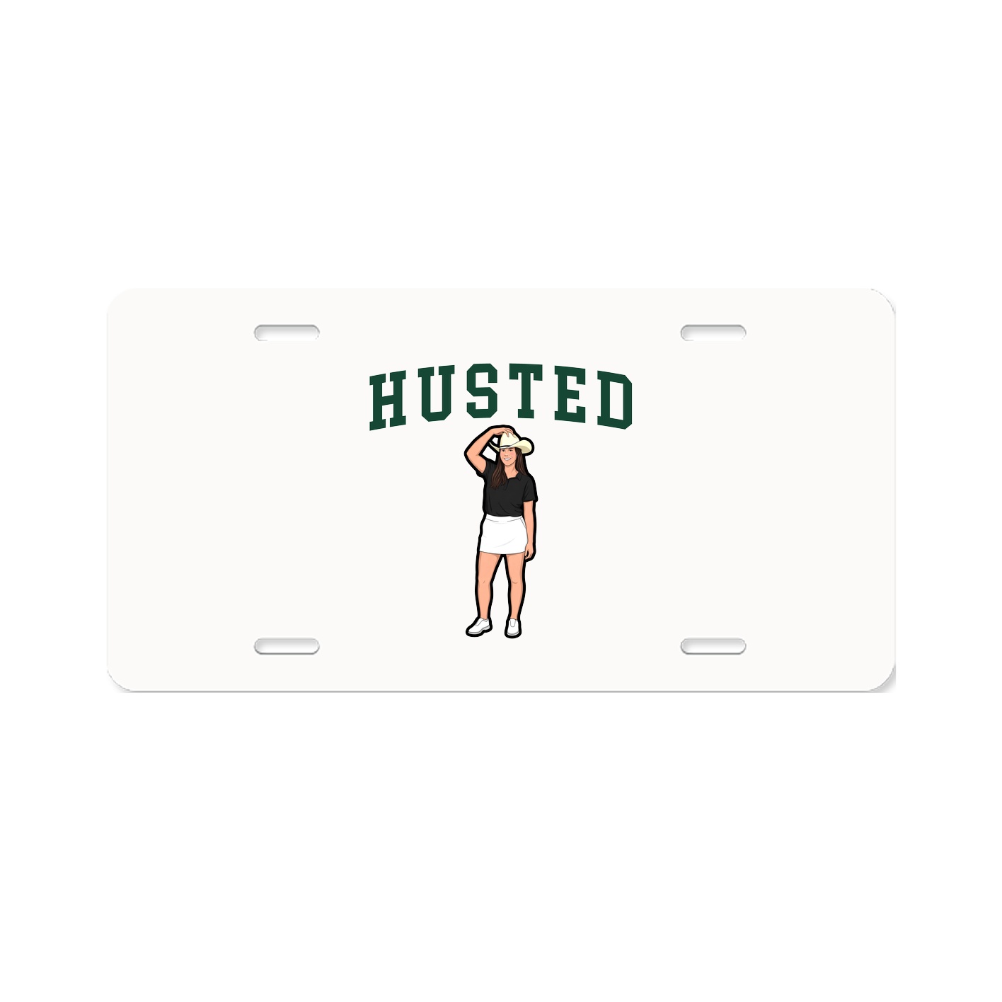 License Plate — Shirsey in Classic
