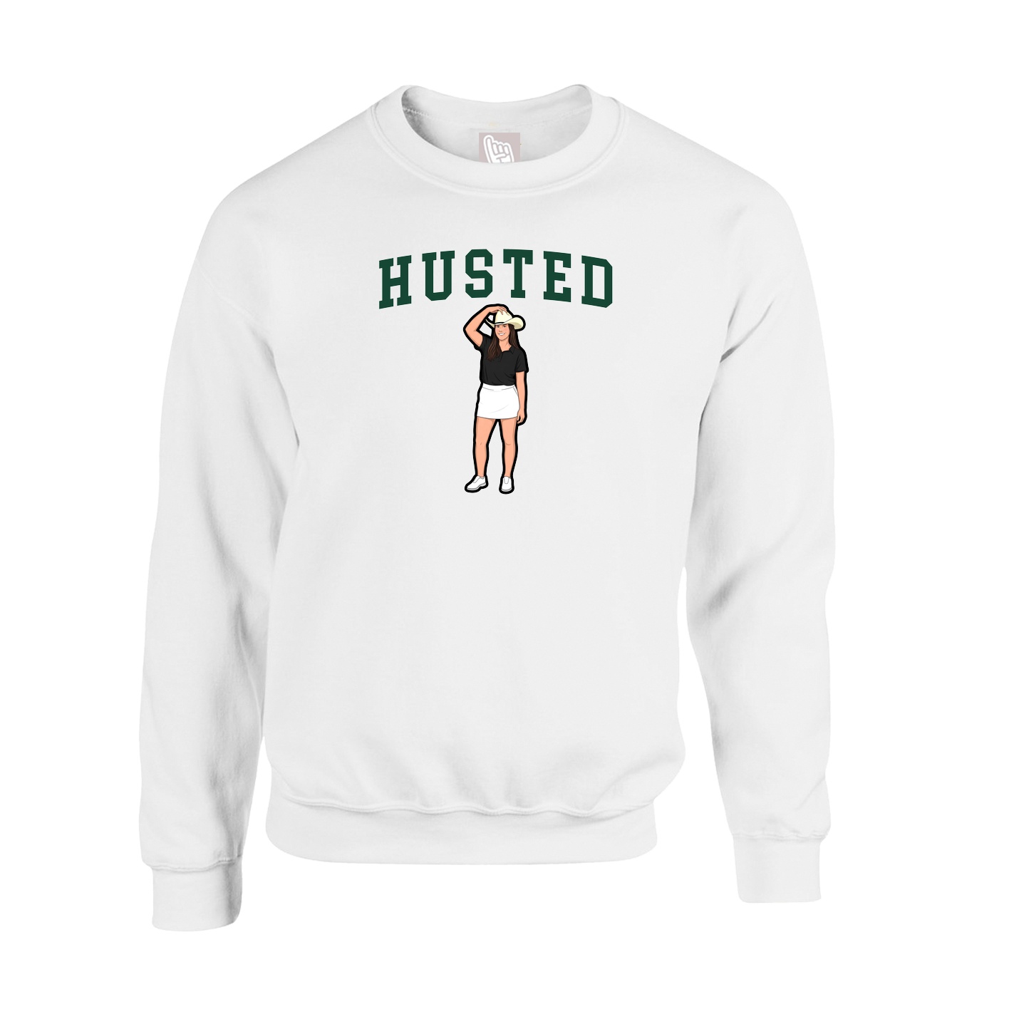 Fleece Crew — Shirsey in White
