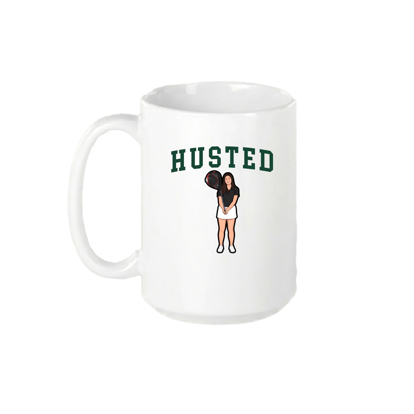 15oz Coffee Mug — Shirsey in White