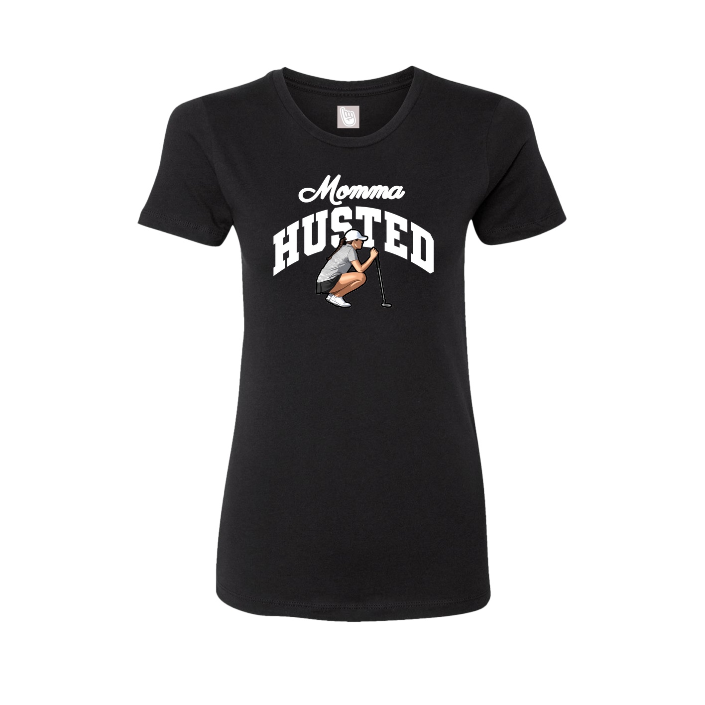 Womens Tee — Mothers Day Arch in Black