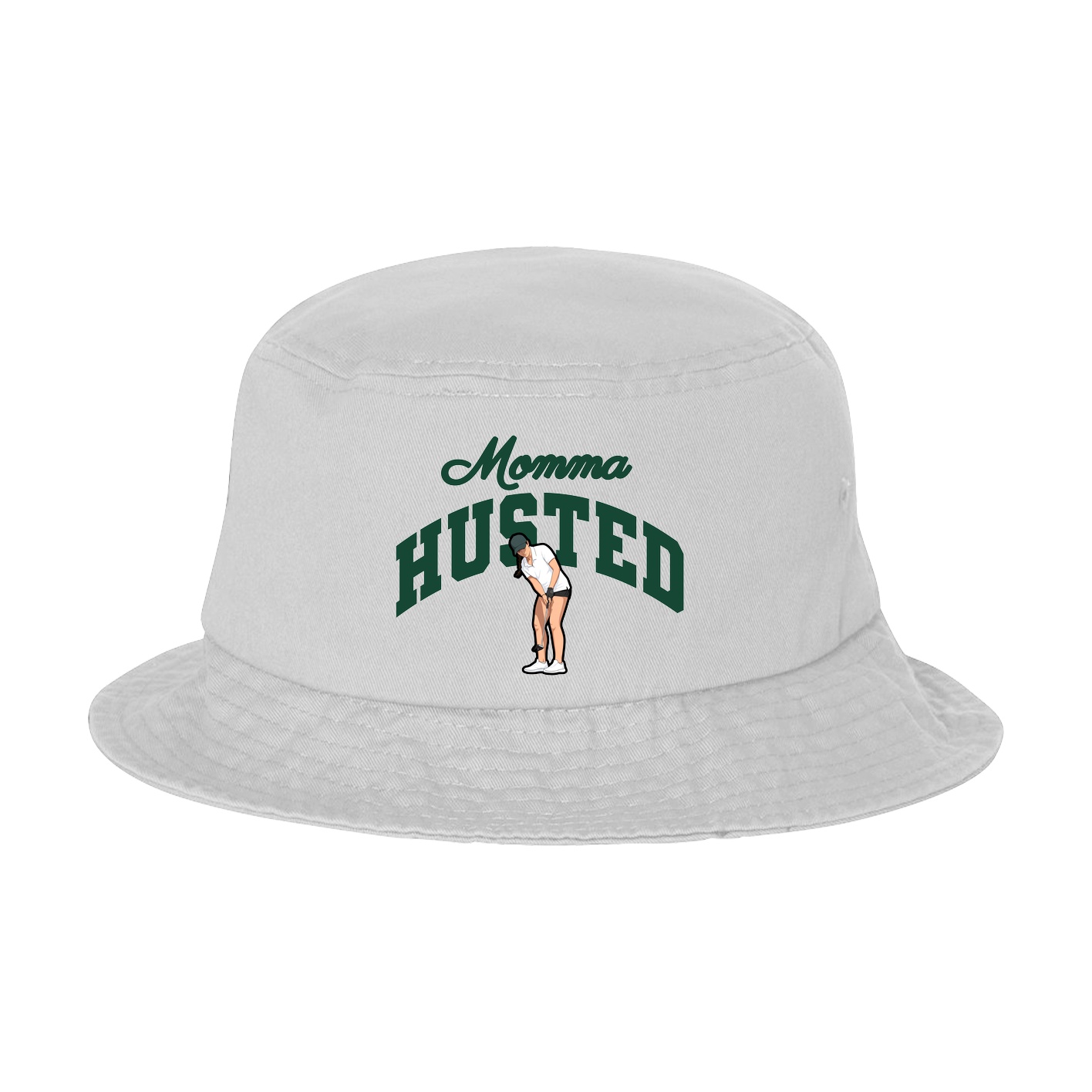 Bucket Cap — Mothers Day Arch in White