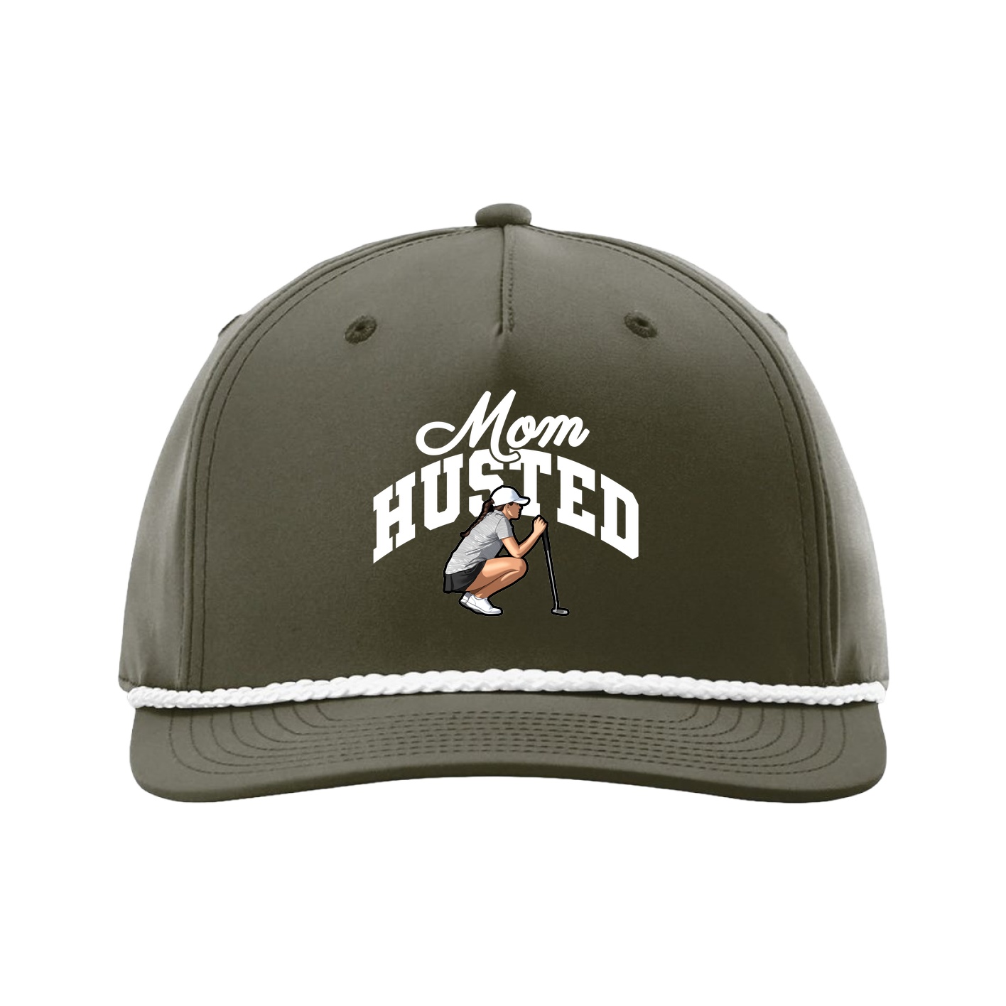 Five-Panel Classic Rope Cap — Mothers Day Arch in Green