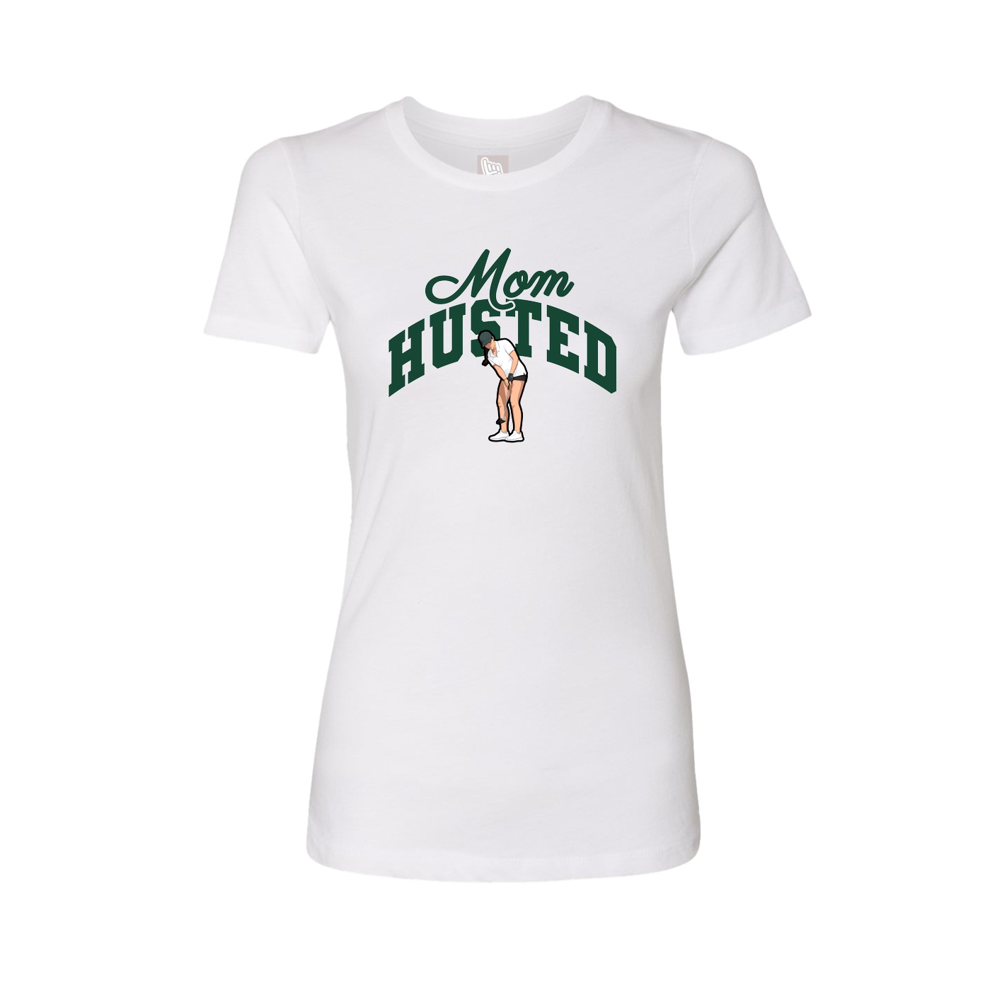 Womens Tee — Mothers Day Arch in White