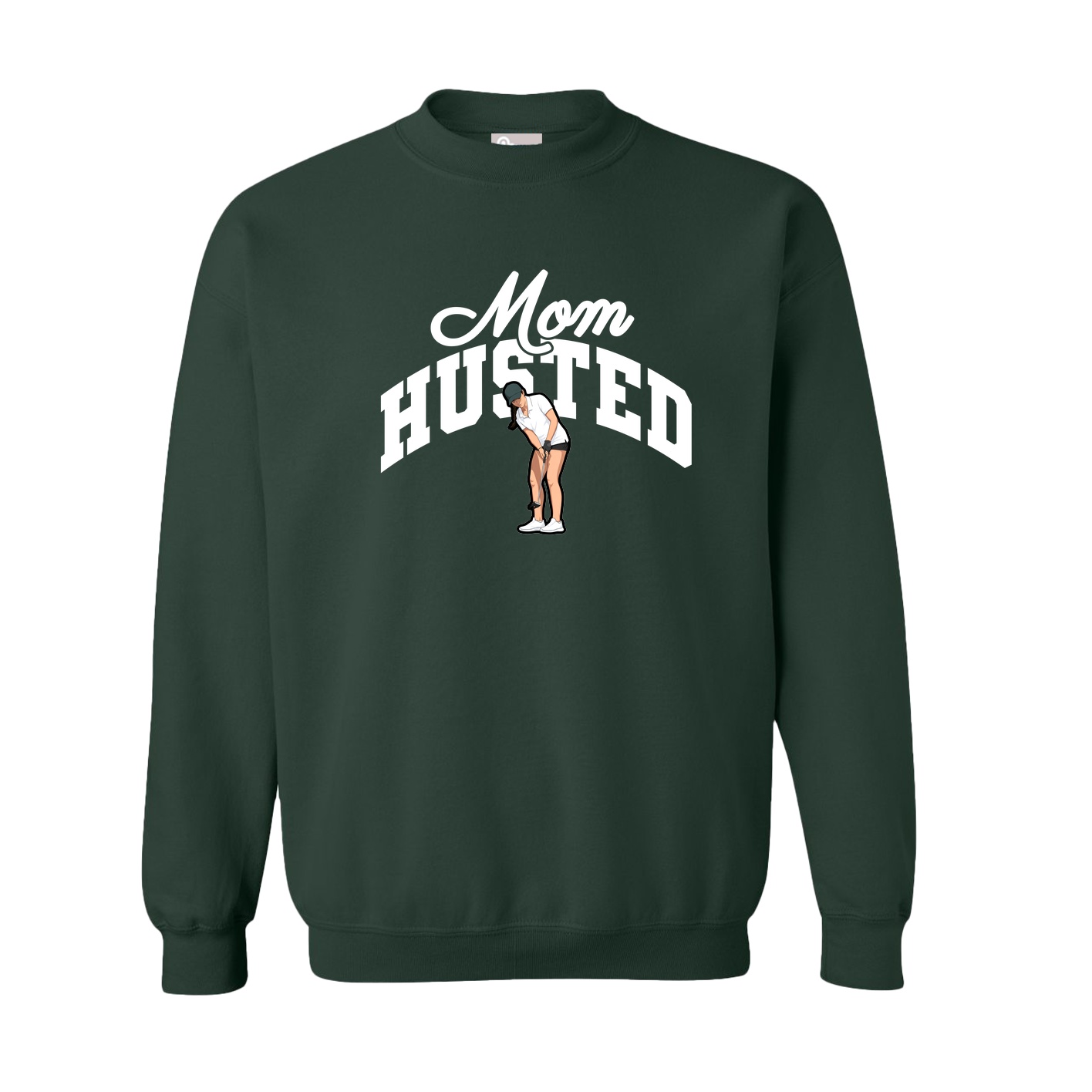 Fleece Crew — Mothers Day Arch in Green