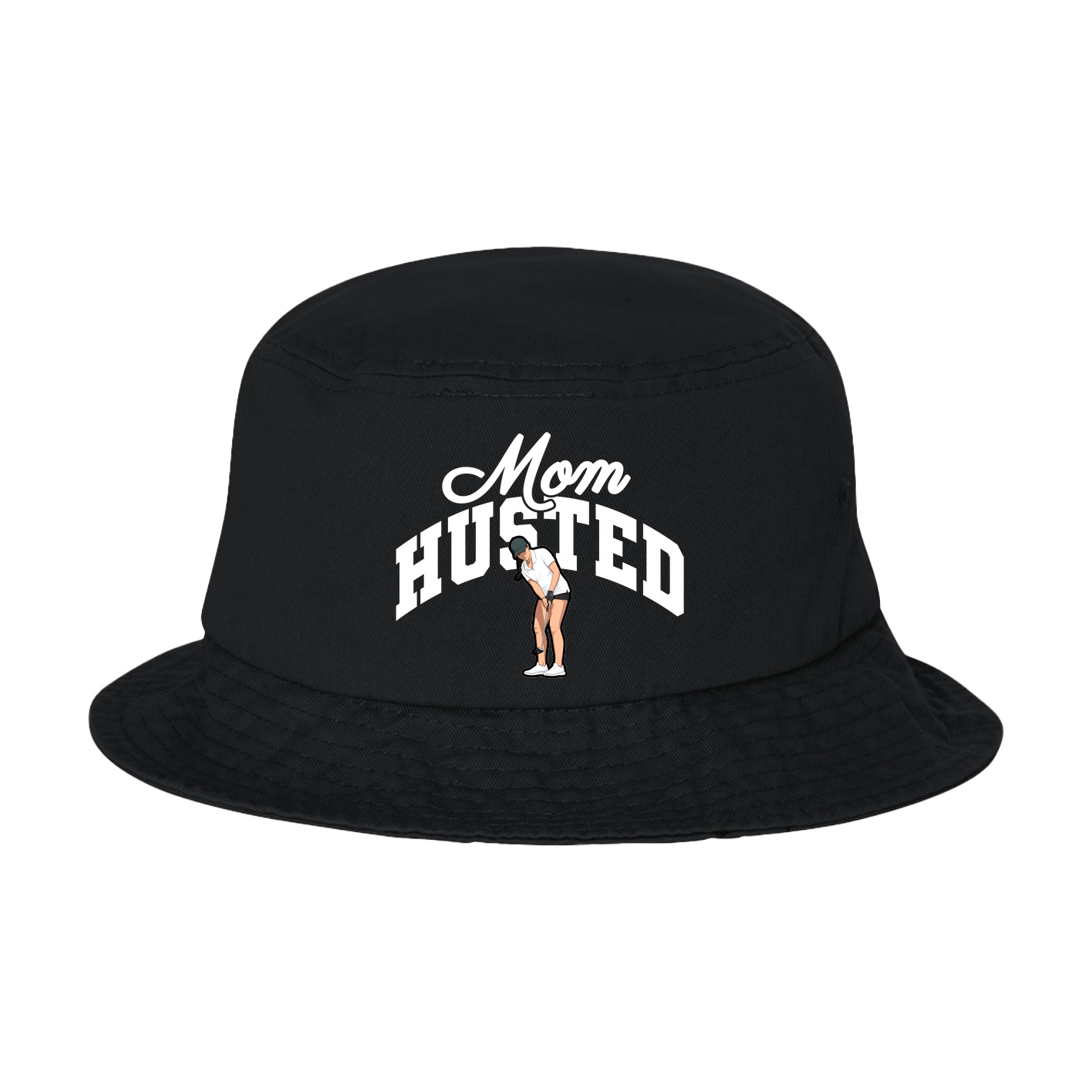 Bucket Cap — Mothers Day Arch in Black