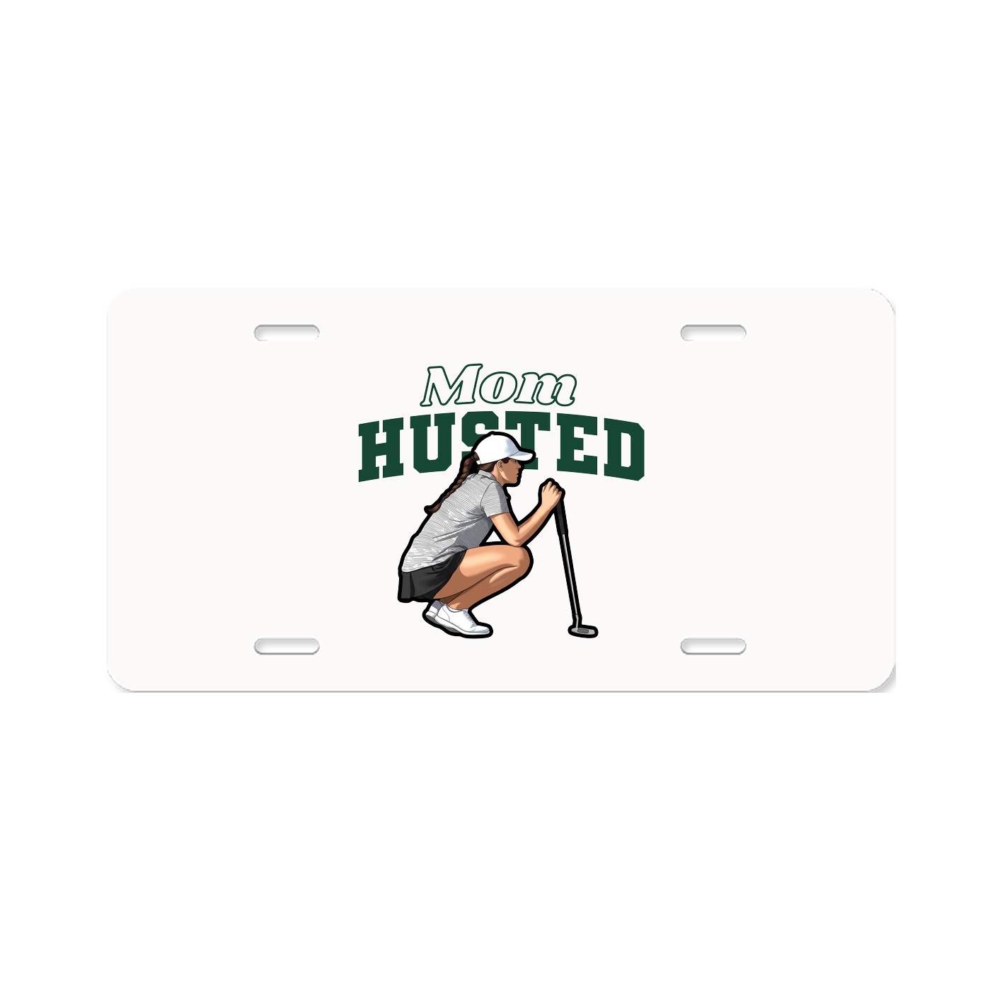 License Plate — Mothers Day Block in Classic