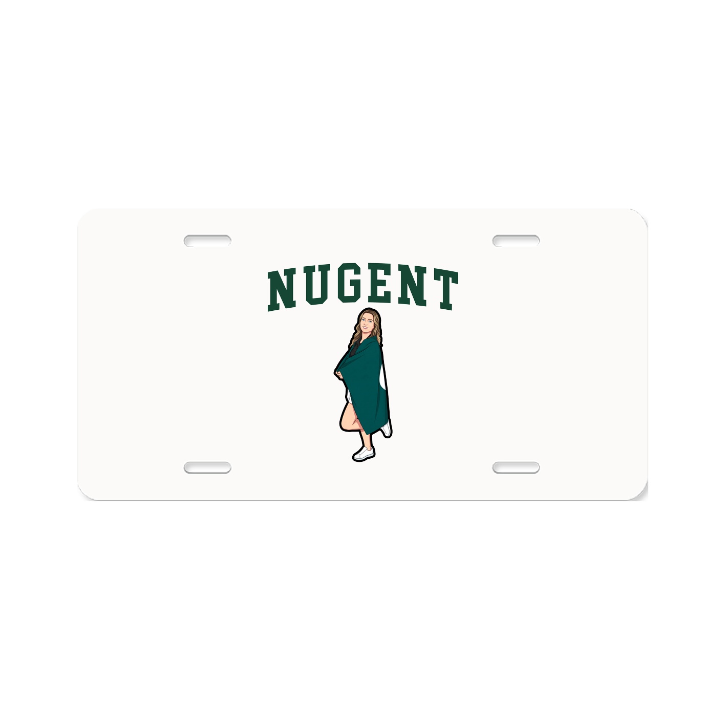 License Plate — Shirsey in Classic