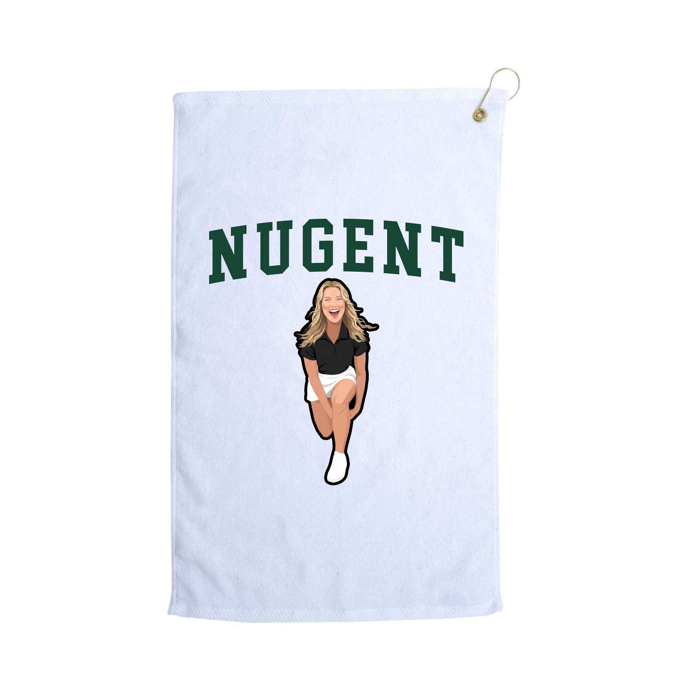 Golf Towel — Shirsey in White