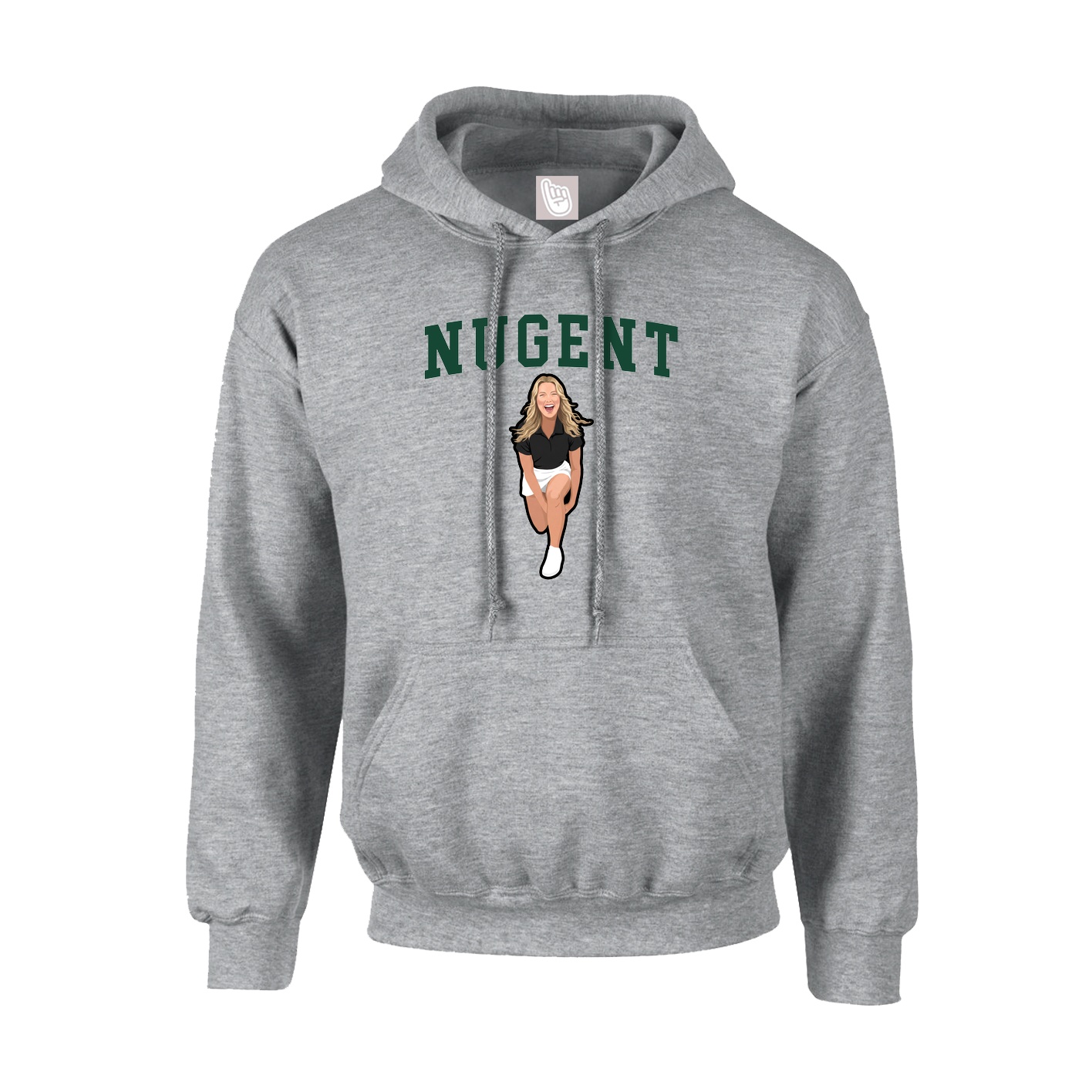 Hoodie — Shirsey in Grey