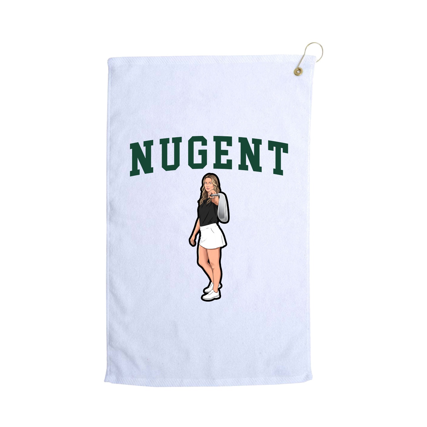 Golf Towel — Shirsey in White