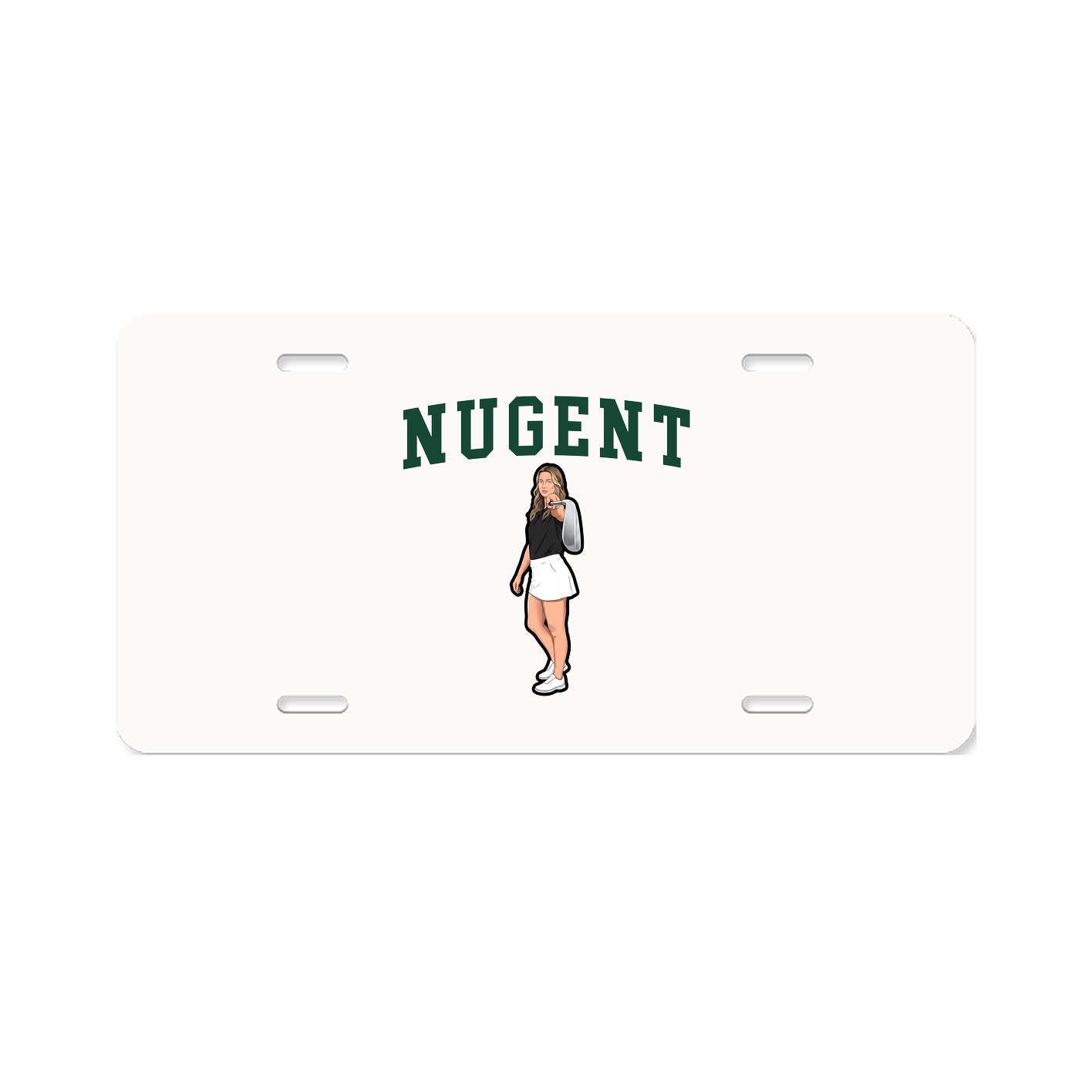 License Plate — Shirsey in Classic