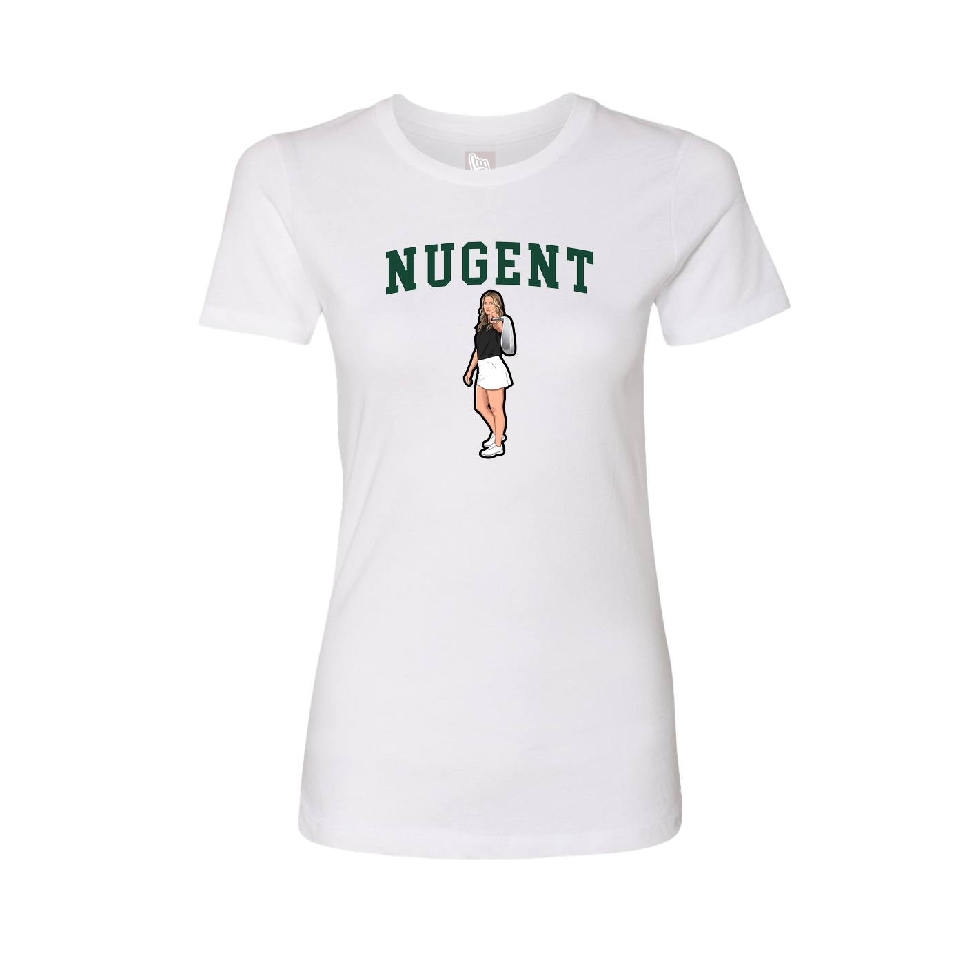 Fitted Women's Tee — Shirsey in White