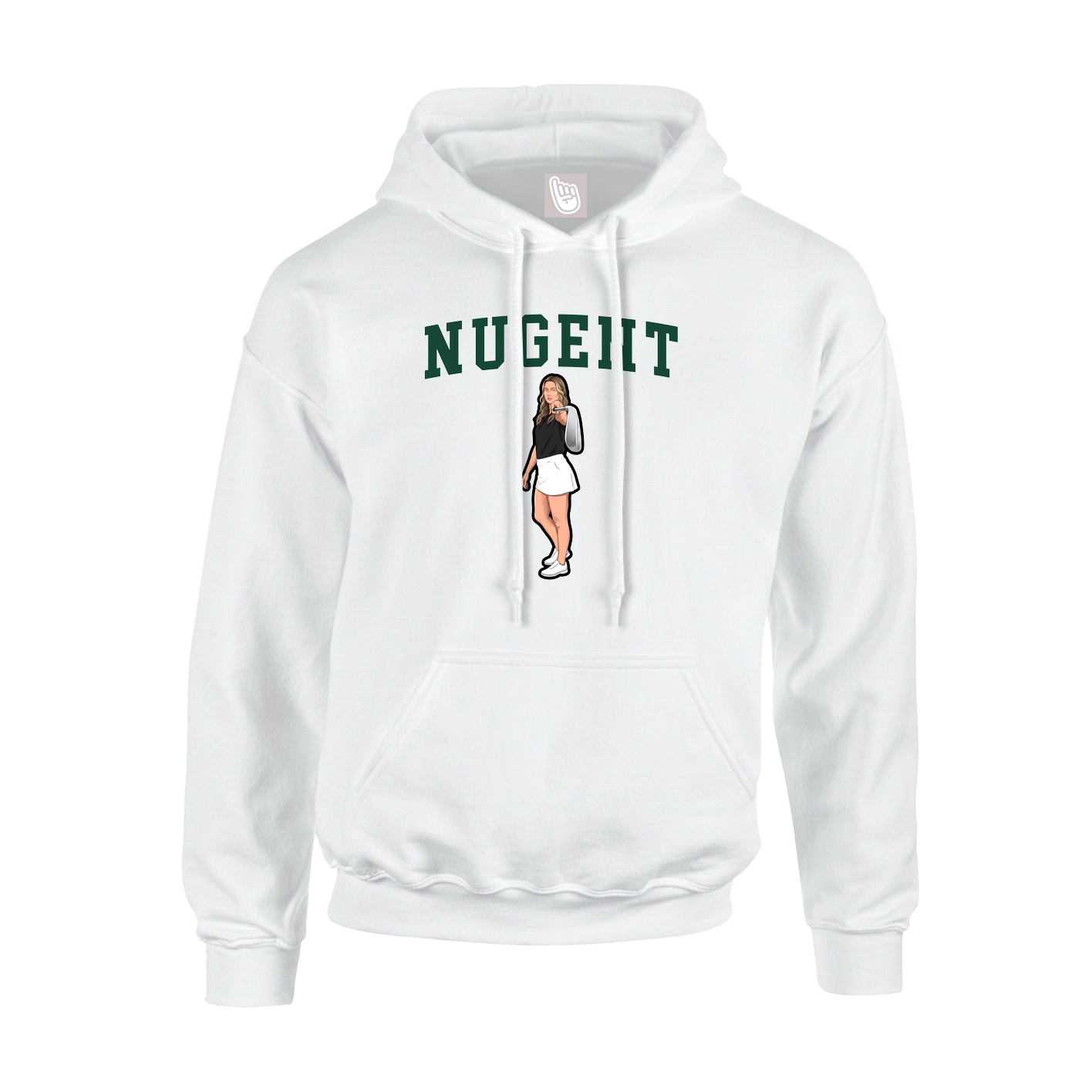 Youth Hoodie — Shirsey in White