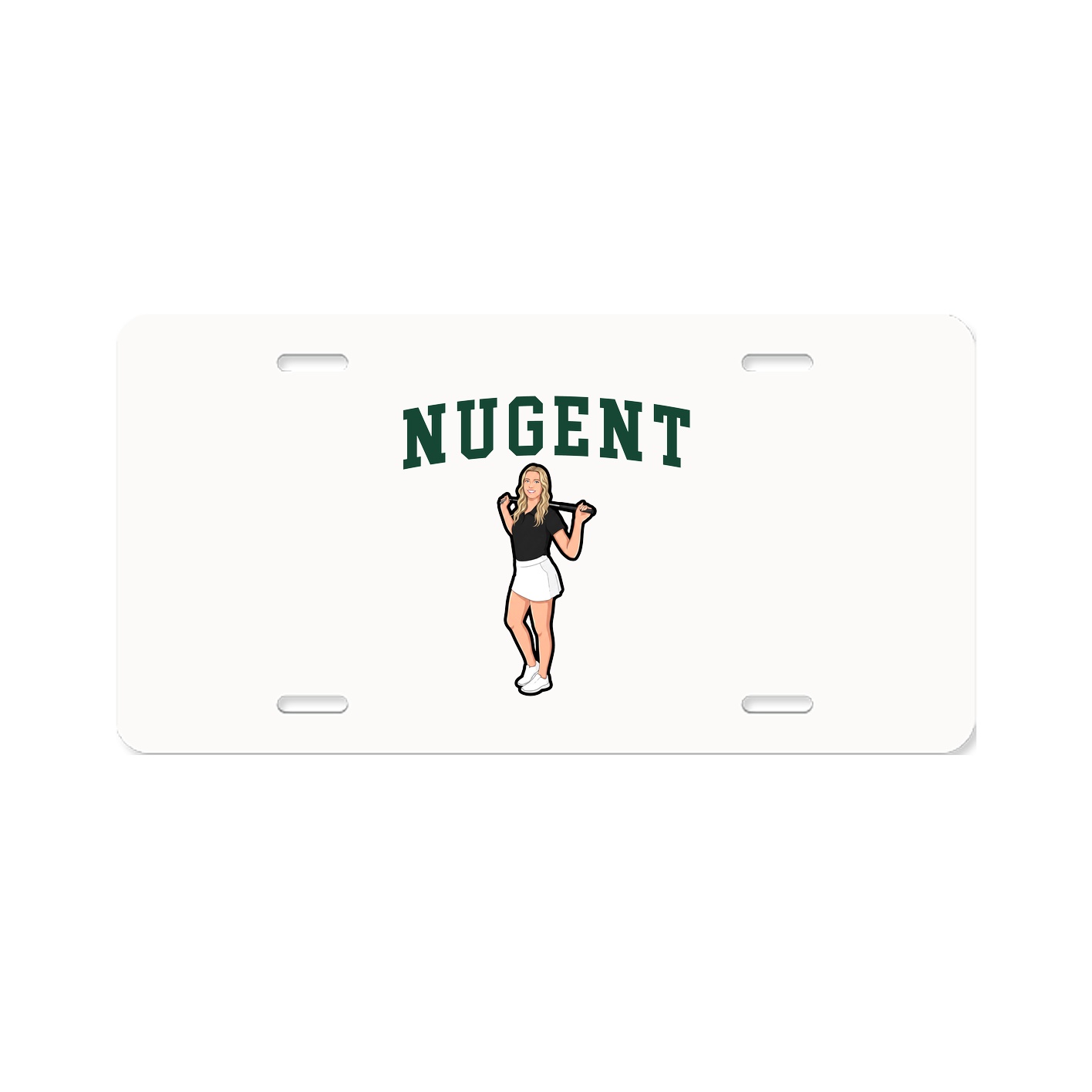 License Plate — Shirsey in Classic