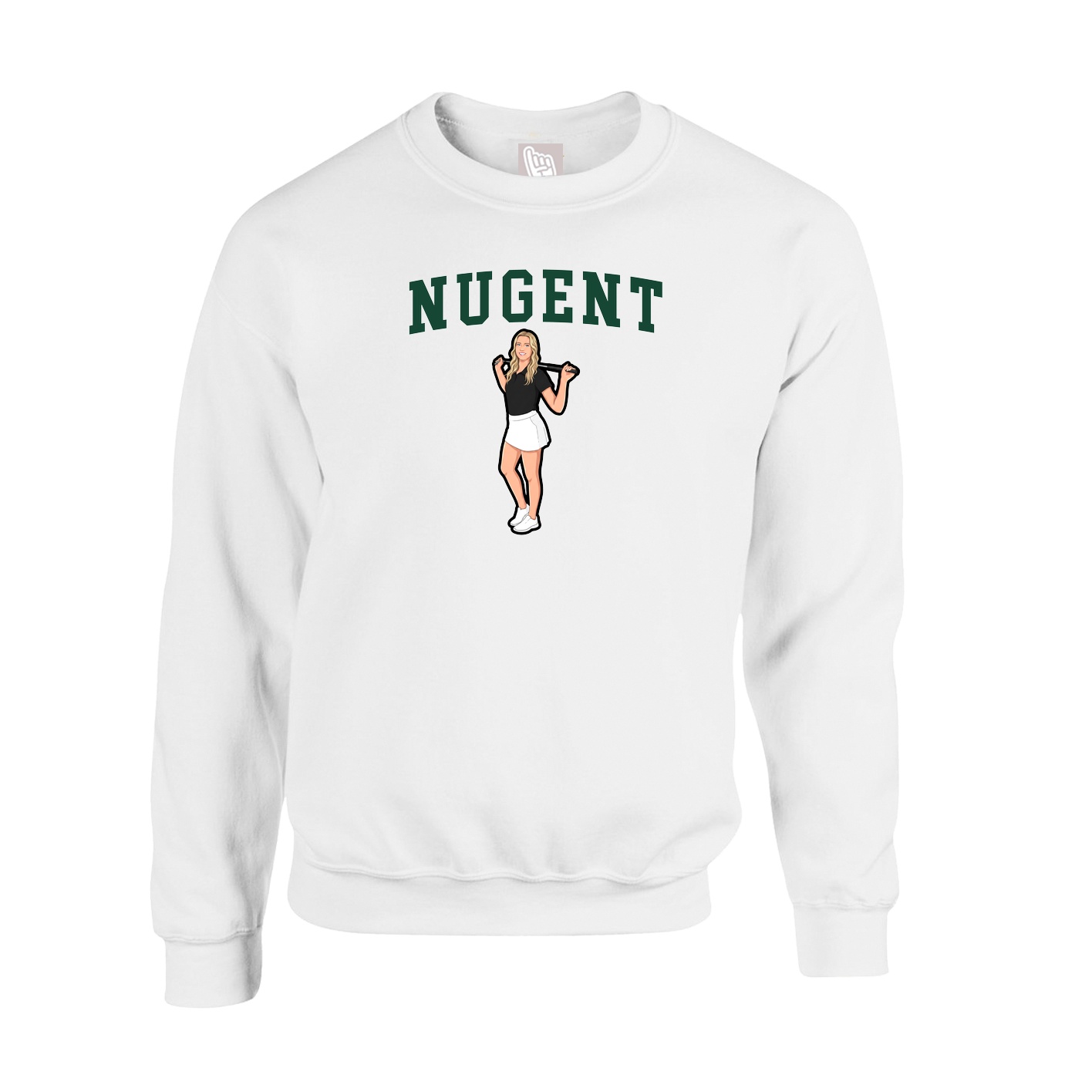 Fleece Crew — Shirsey in White