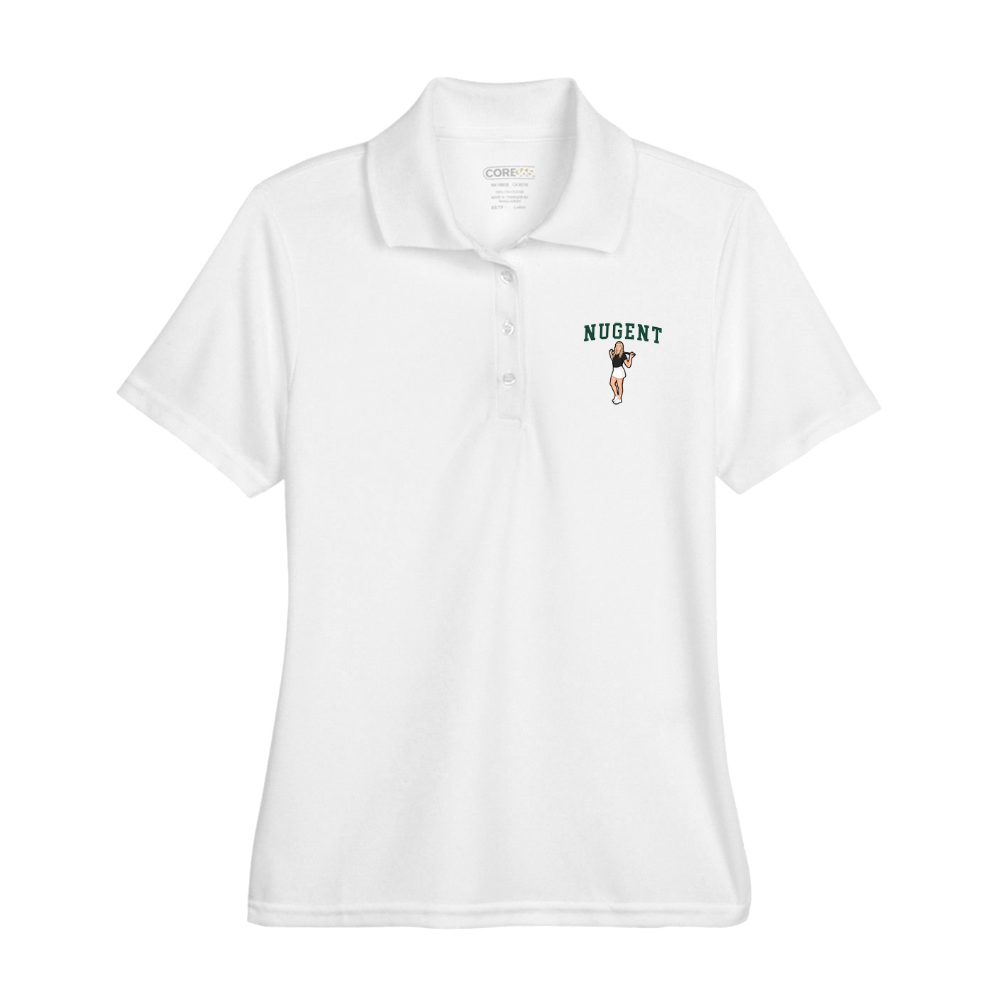 Womens Performance Polo — Shirsey in White