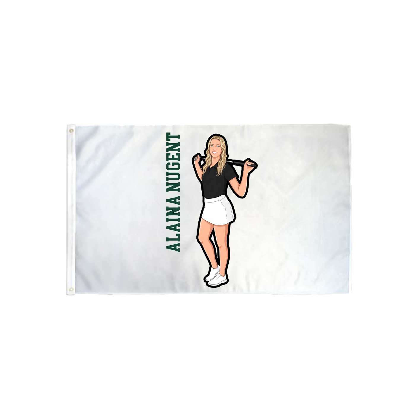 3x5 Flag — Name Vertical in Classic