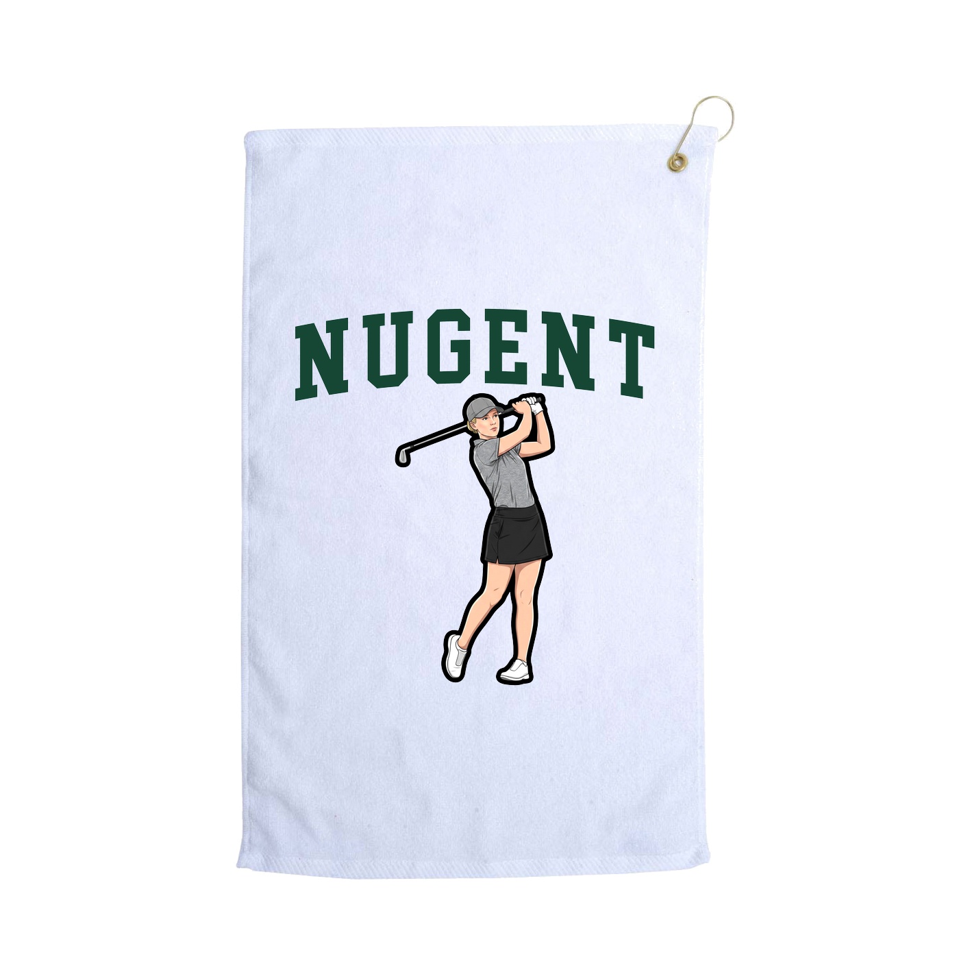 Golf Towel — Shirsey in White