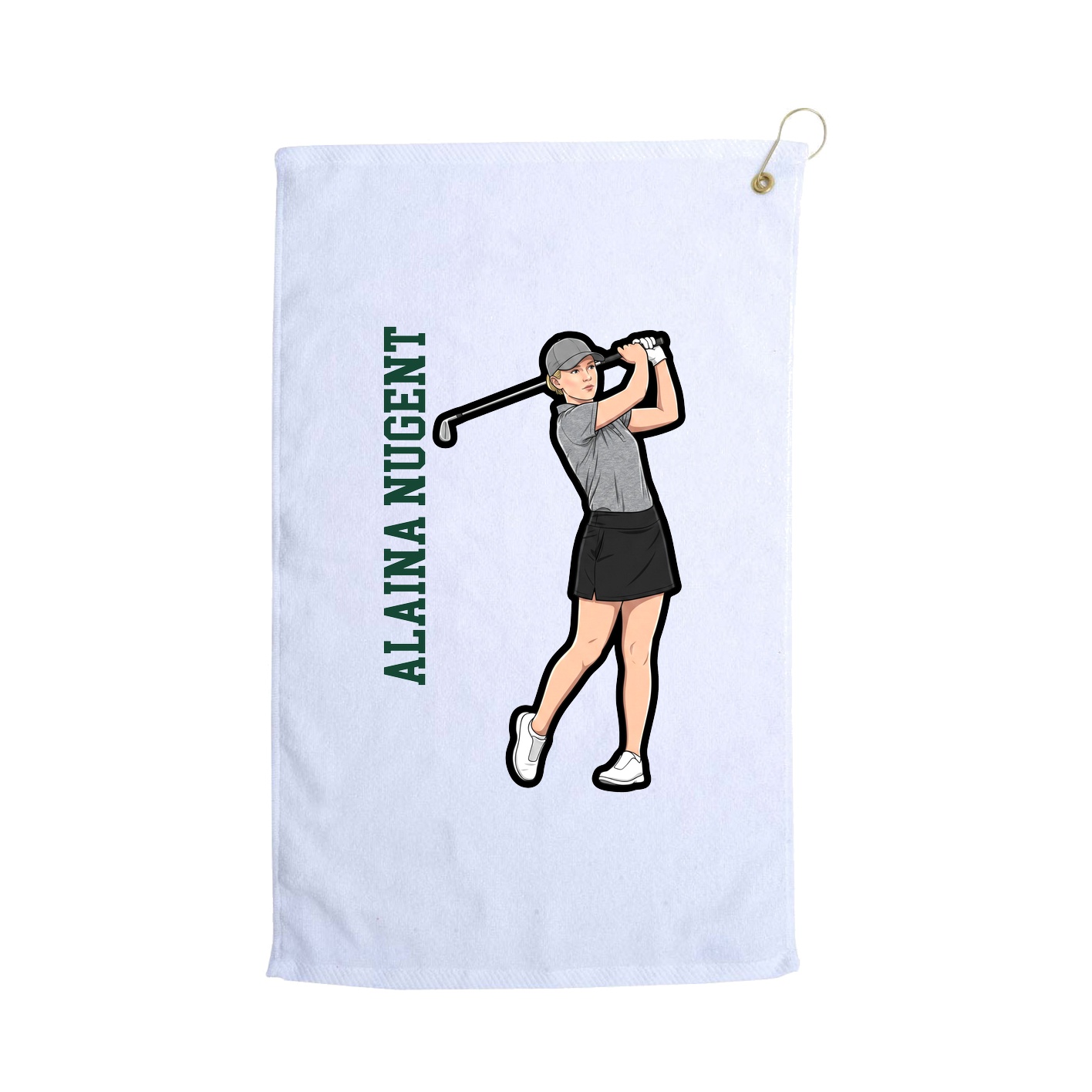 Terry Velour Golf Towel