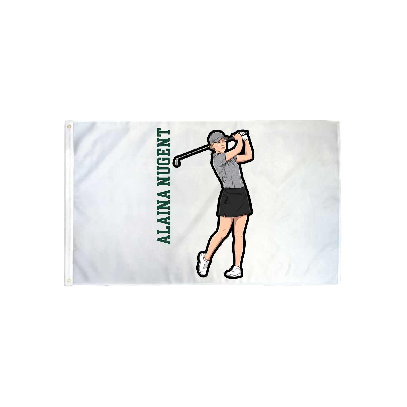 3x5 Flag — Name Vertical in Classic