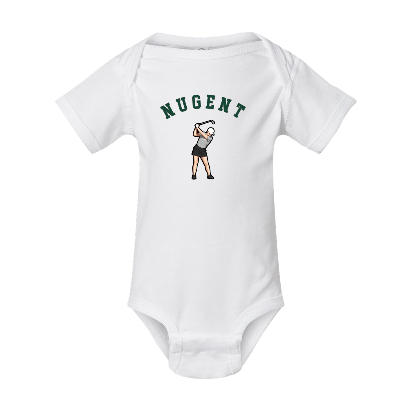 Baby Onesie — Shirsey Arch in White