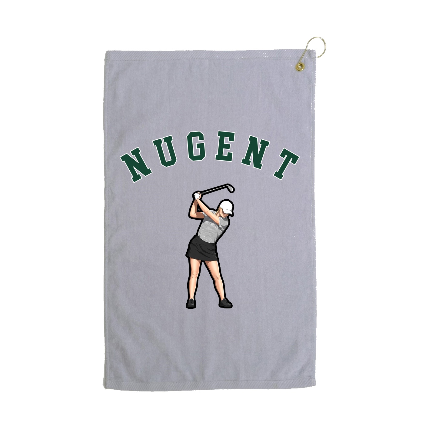 Golf Towel — Shirsey Arch in Grey
