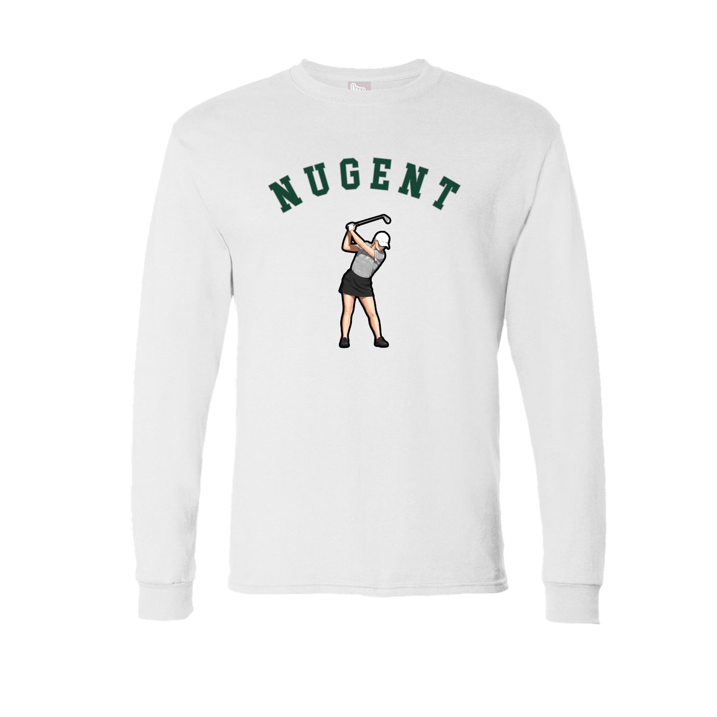 Long Sleeve Tee — Shirsey Arch in White