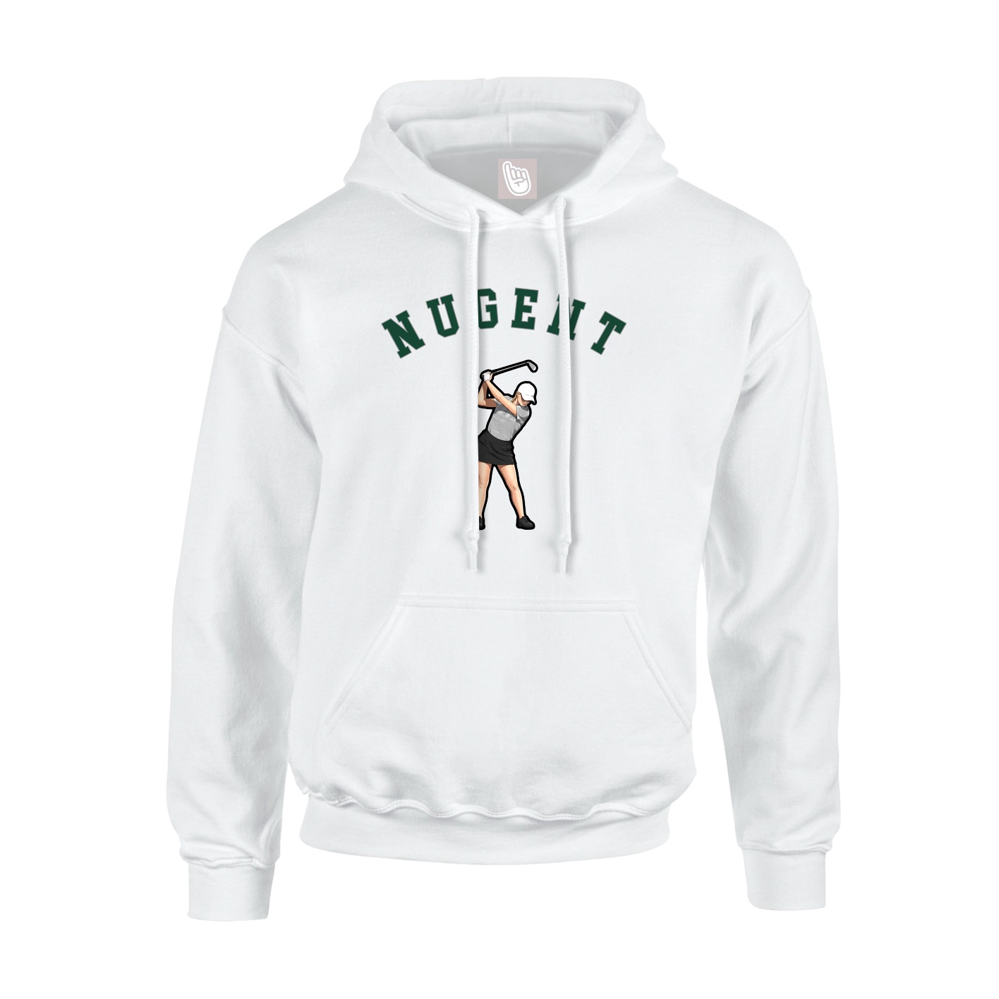 Youth Hoodie — Shirsey Arch in White