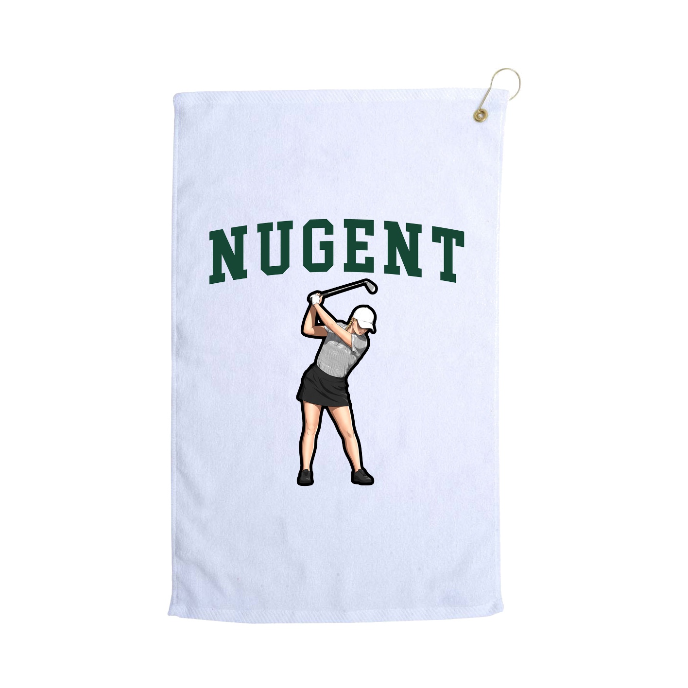 Golf Towel — Shirsey in White