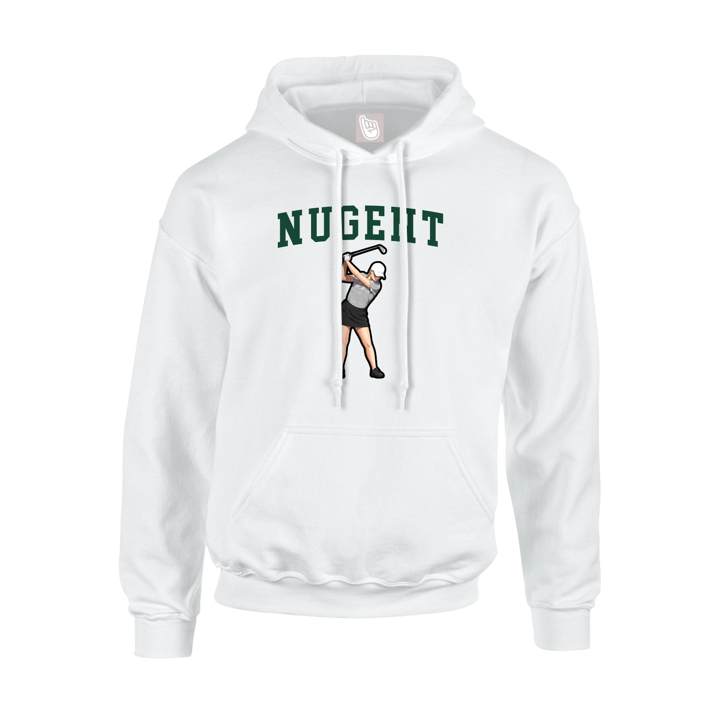 Hoodie — Shirsey in White