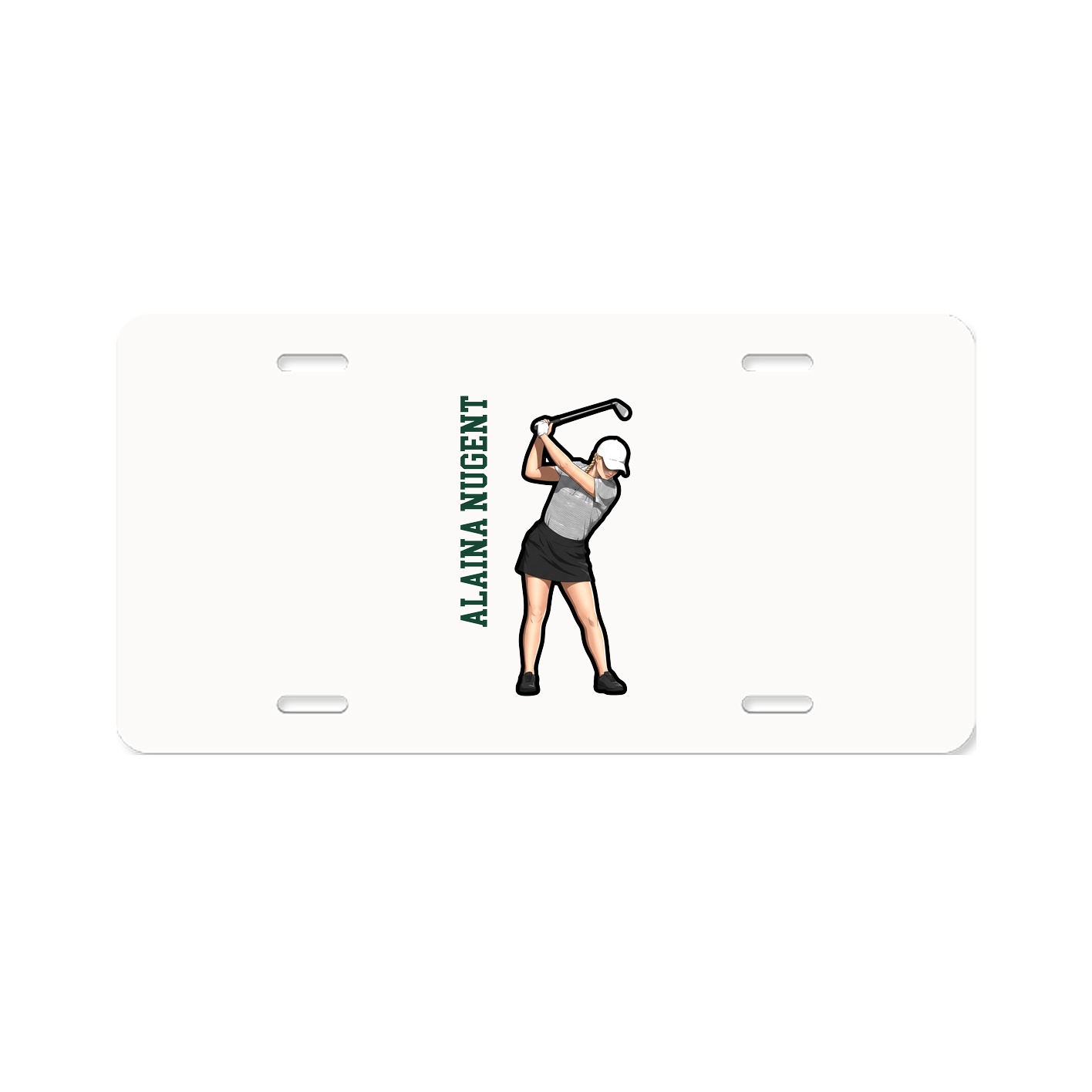 Aluminum License Plate