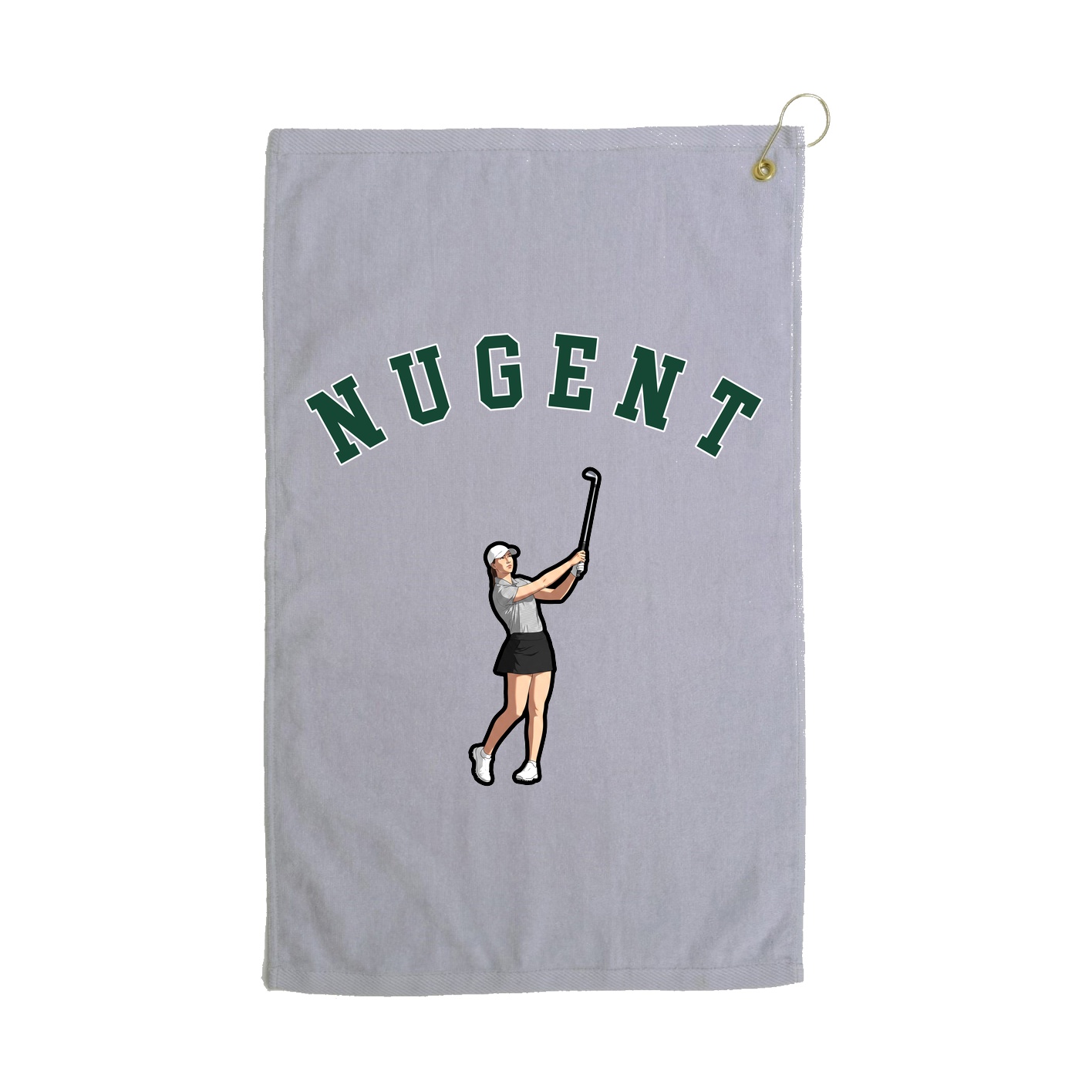 Golf Towel — Shirsey Arch in Grey