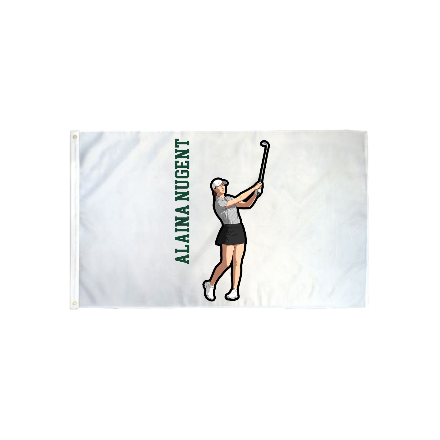 3x5 Flag — Name Vertical in Classic