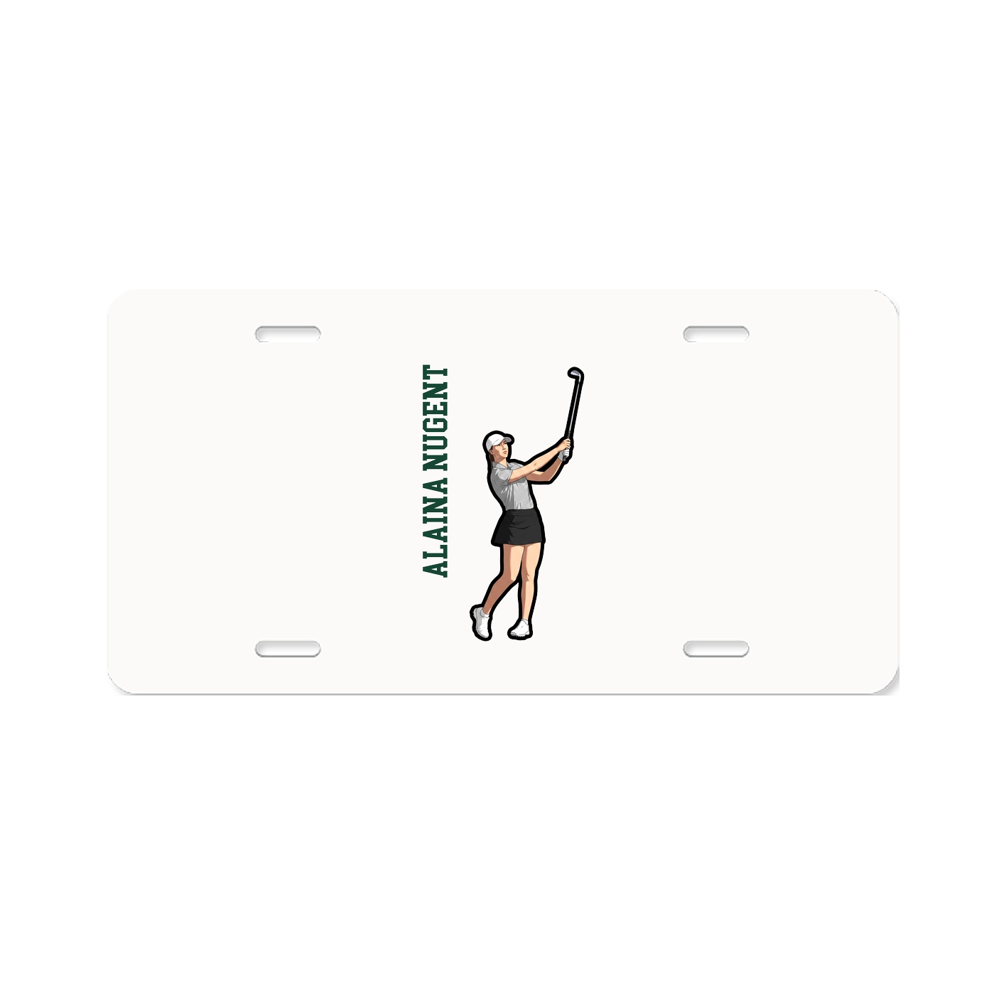 Aluminum License Plate