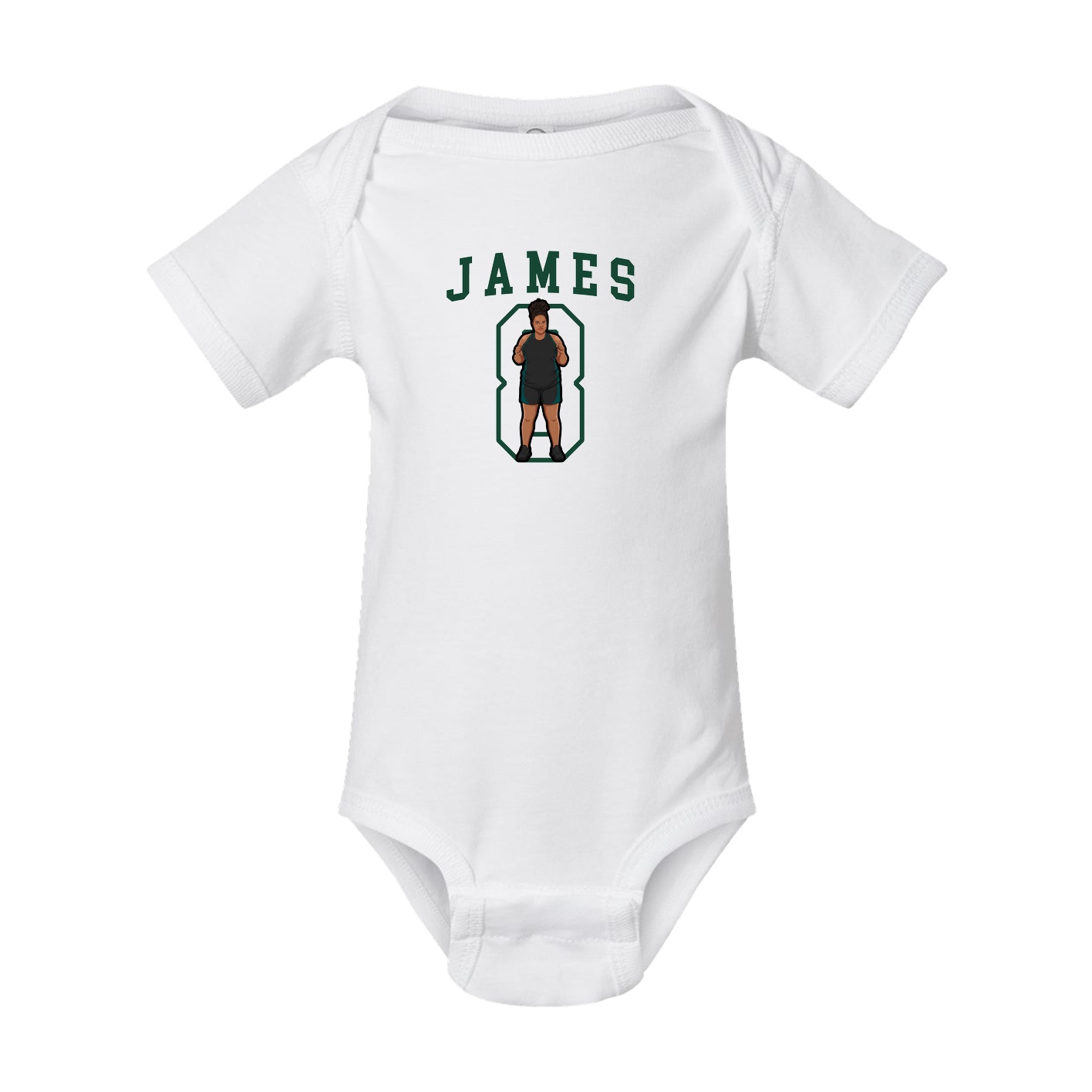 Baby Onesie — Shirsey in White