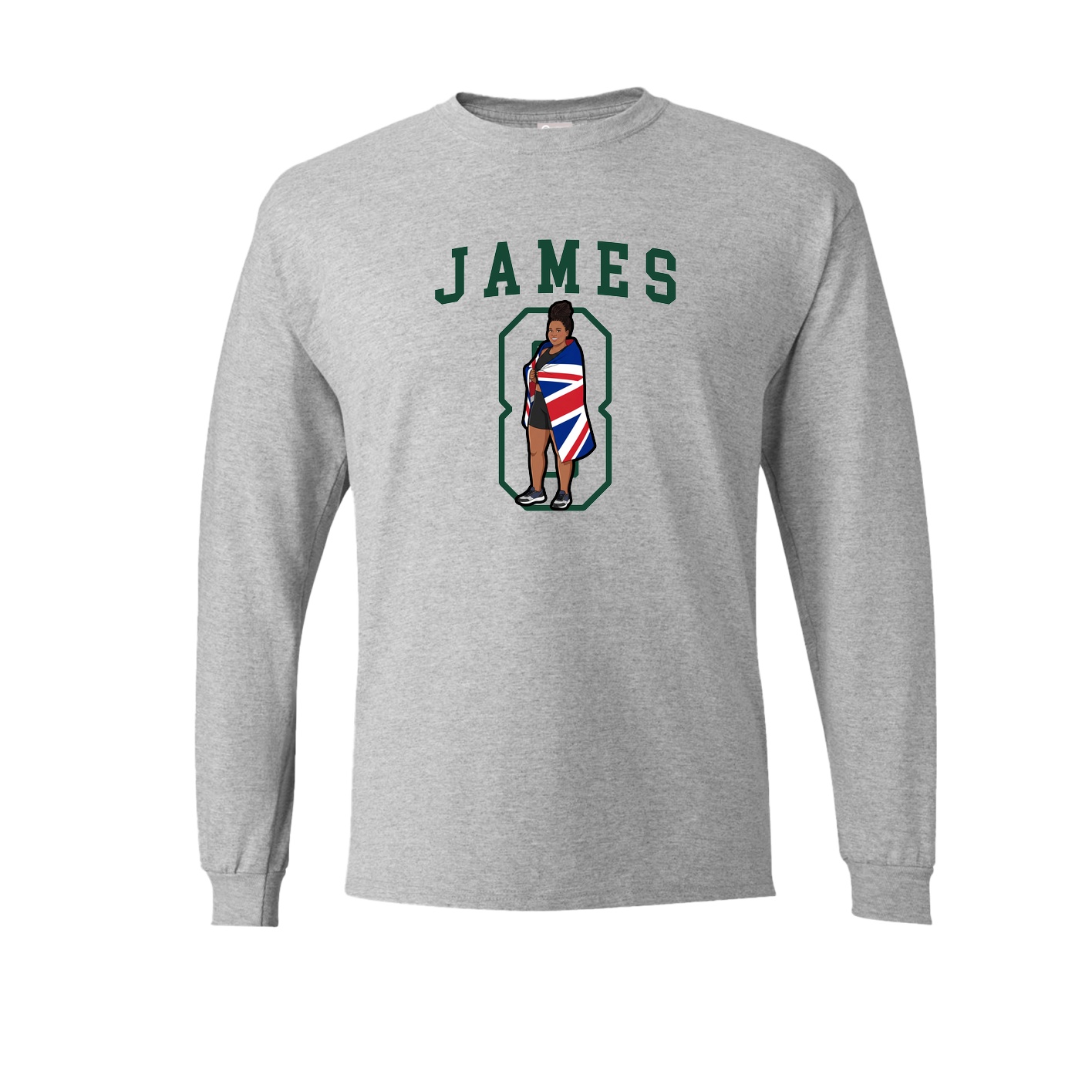 Long Sleeve Tee — Shirsey in Grey