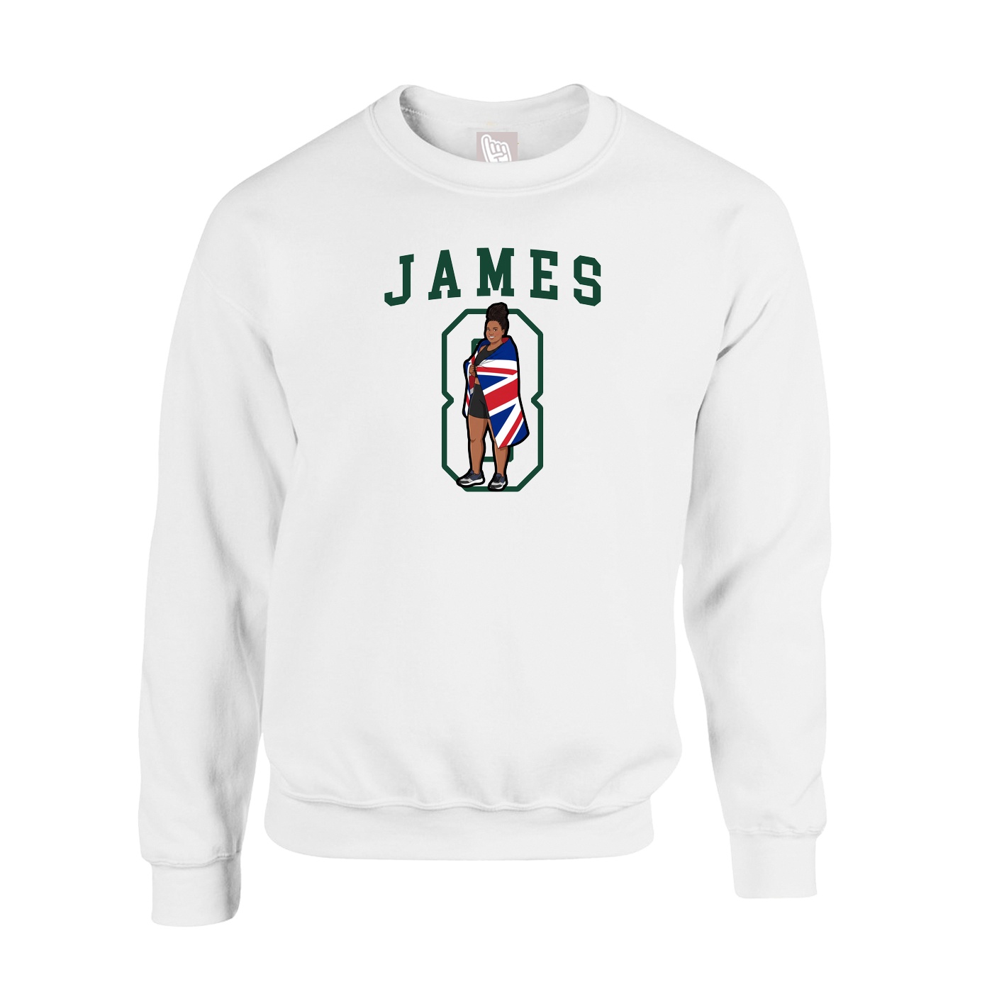 Fleece Crew — Shirsey in White