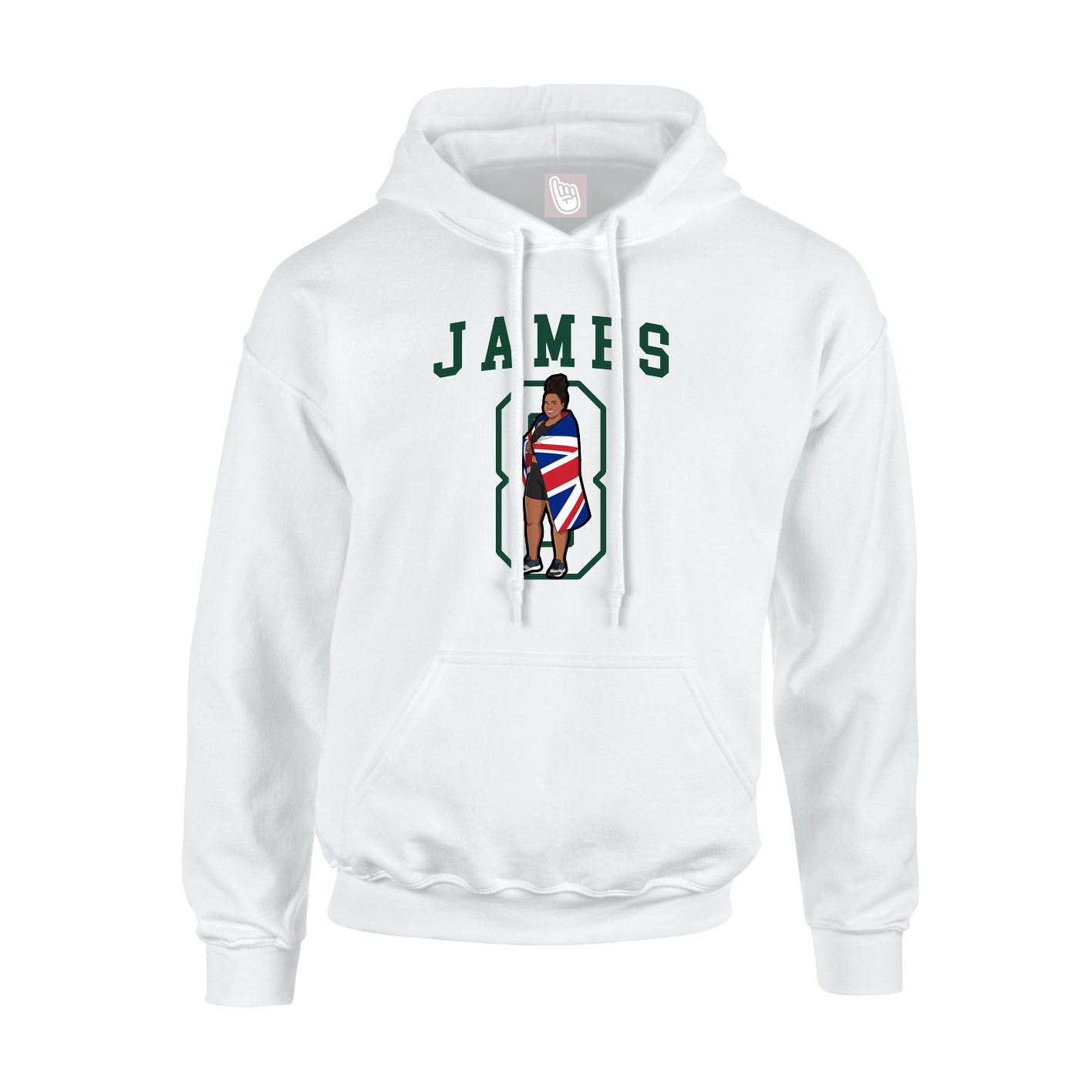 Youth Hoodie — Shirsey in White