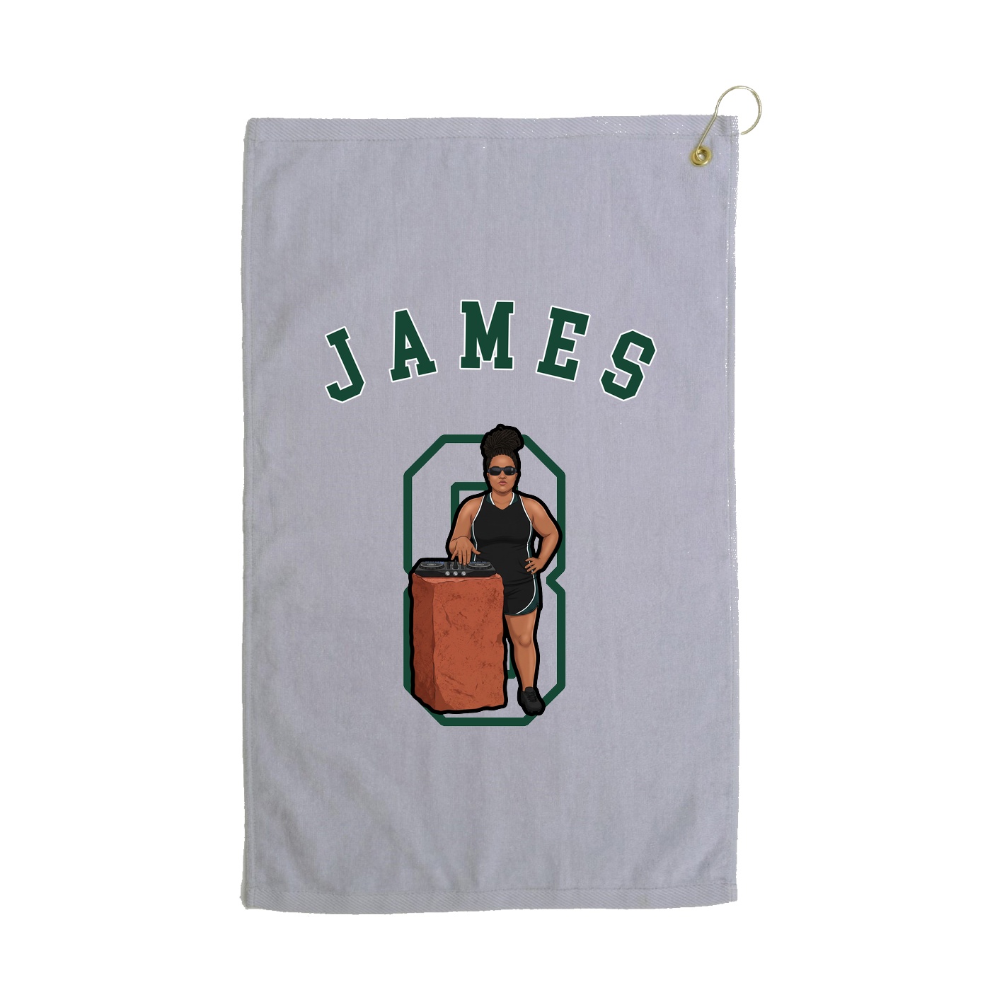 Terry Velour Golf Towel