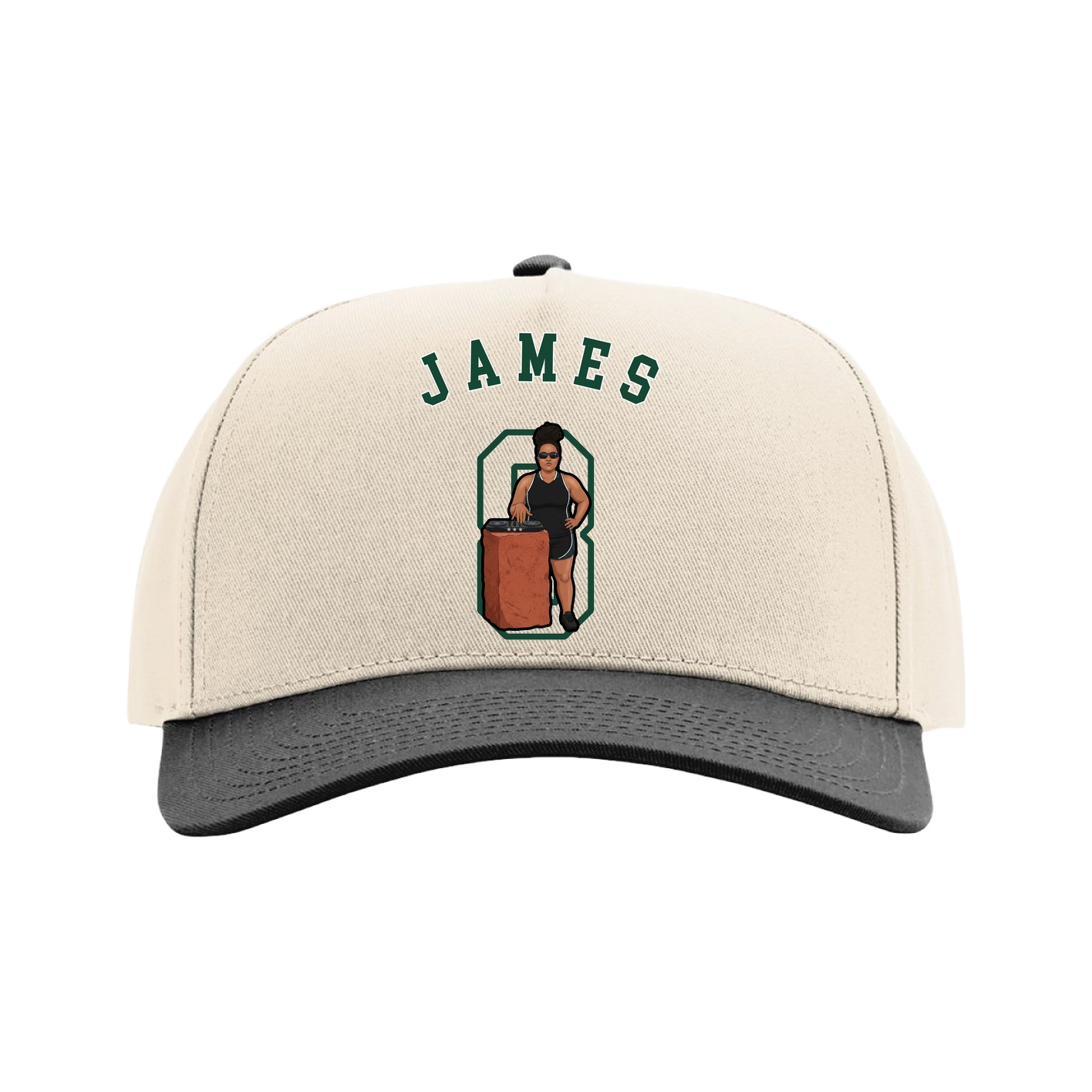 Full Fabric Five-Panel Champ Cap