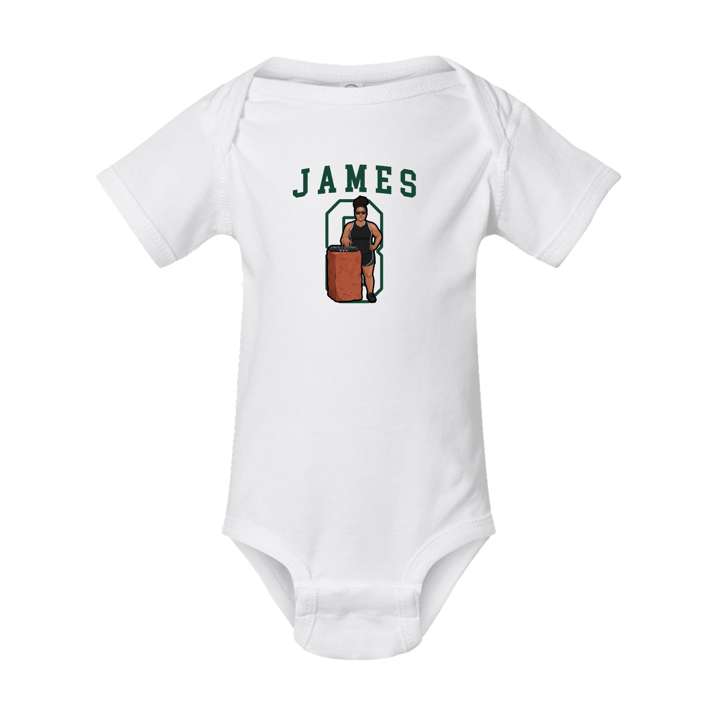 Baby Onesie — Shirsey in White