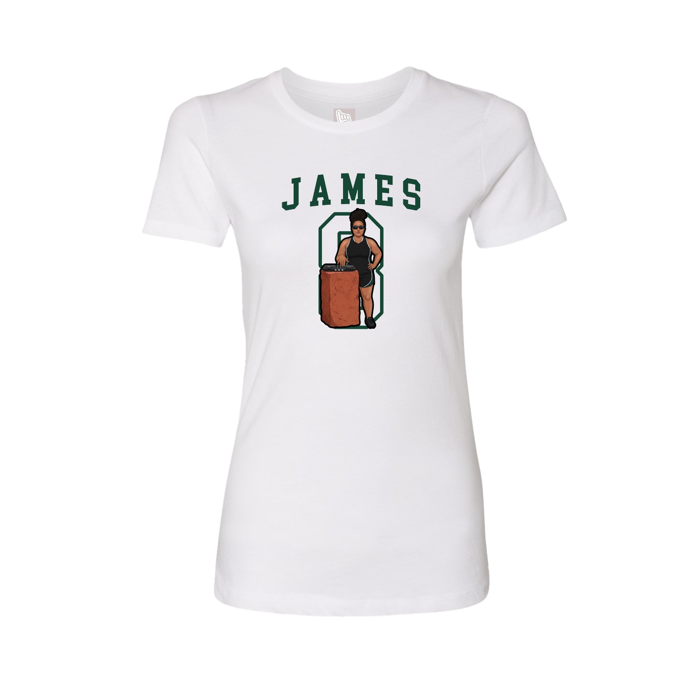 Fitted Women's Tee — Shirsey in White
