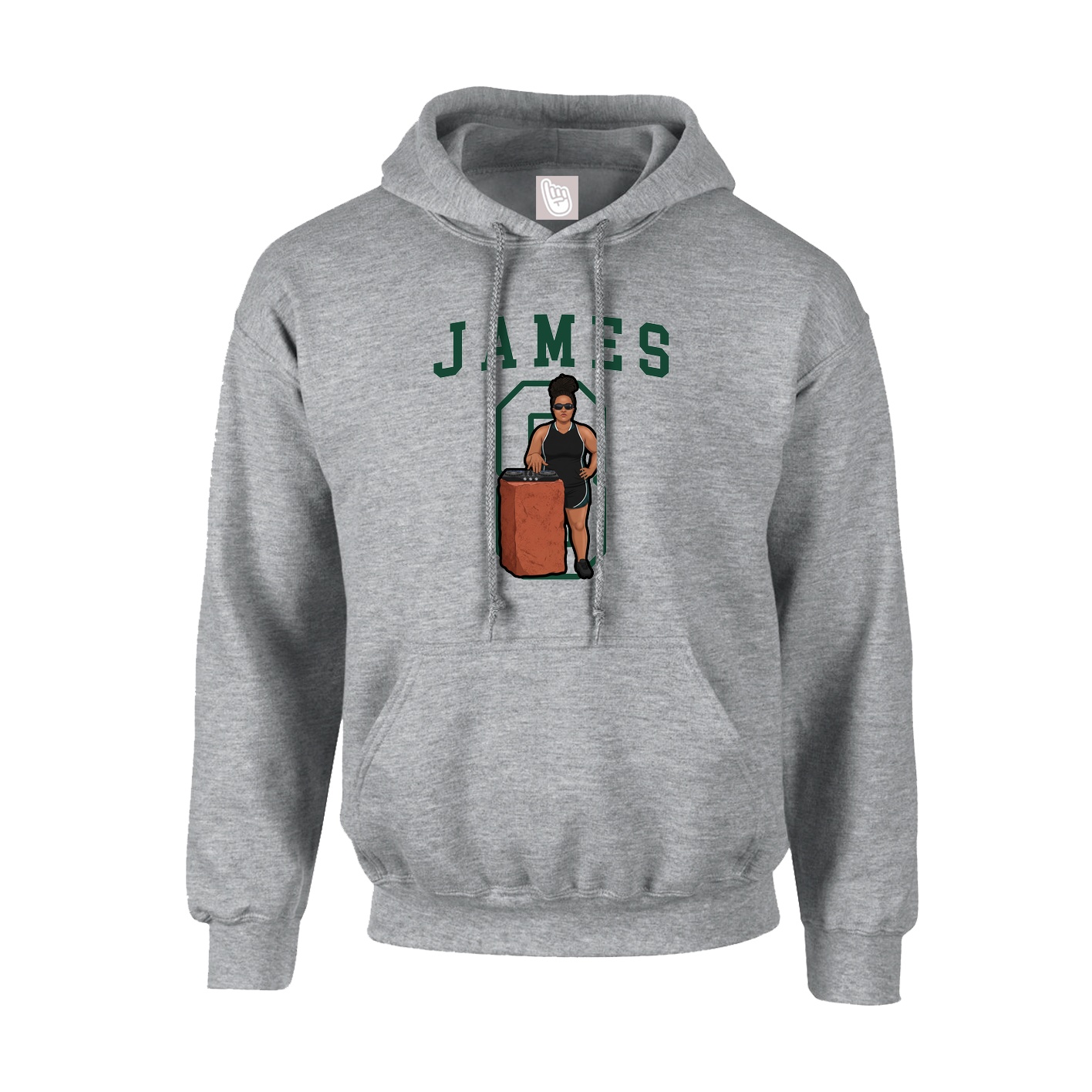 Youth Hoodie — Shirsey in Grey