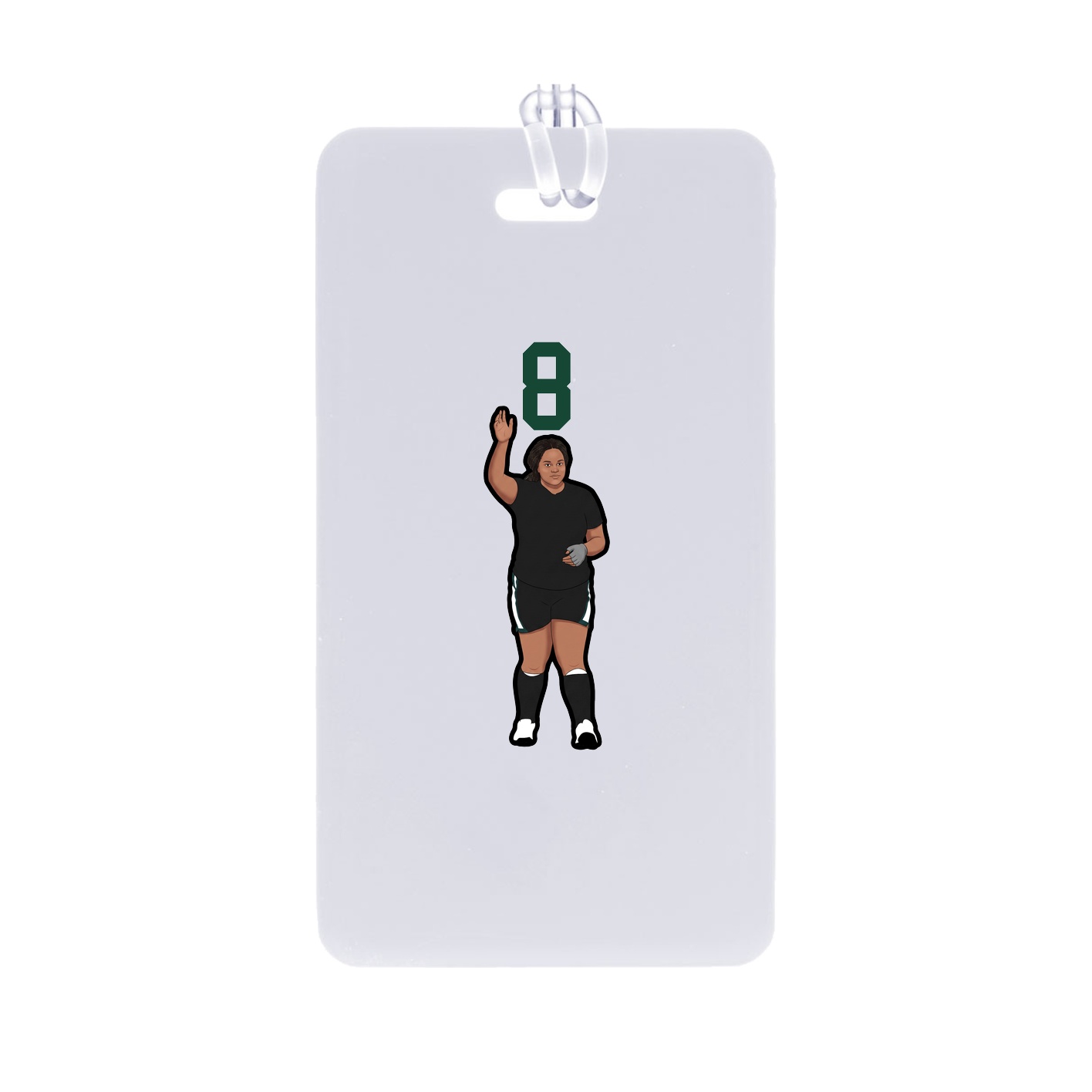 Bag Tag — Number Top in Classic