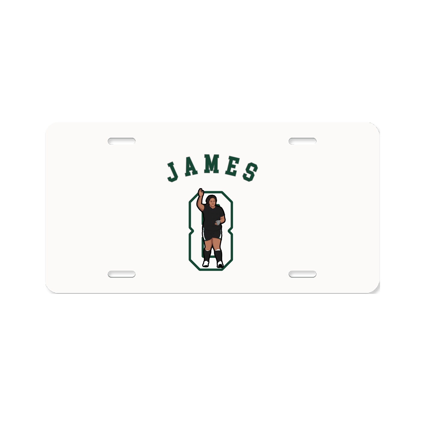 License Plate — Shirsey Arch in Classic