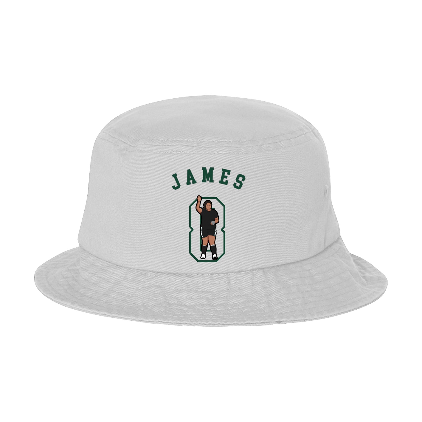 Bucket Cap — Shirsey Arch in White