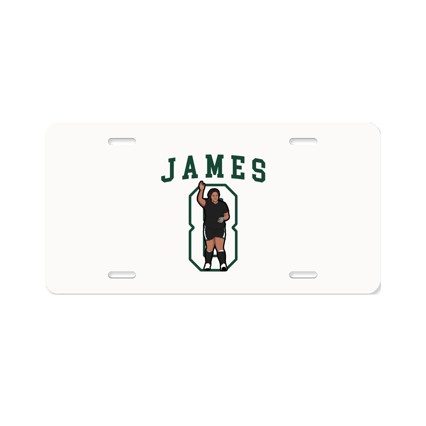 License Plate — Shirsey in Classic